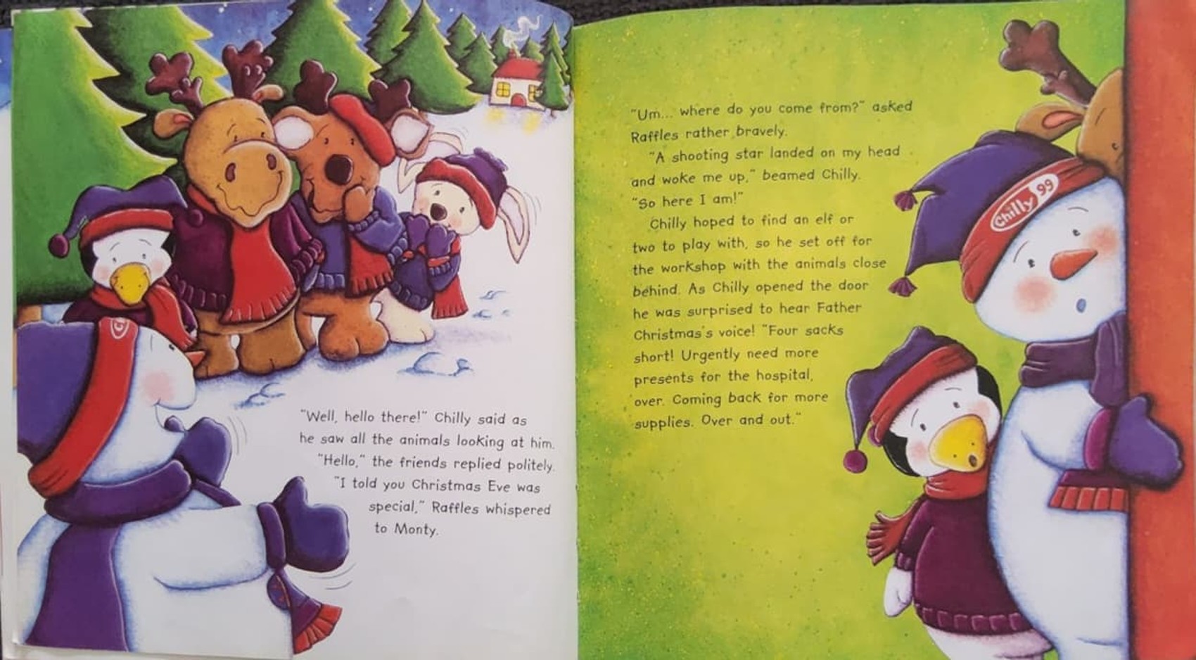 หนังสือนิทานปกอ่อน** 🍅🍓Chilly's First Christmas