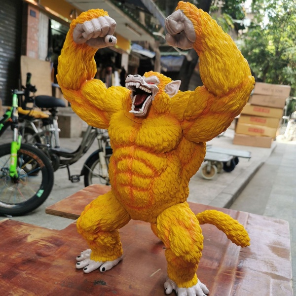 (พร้อมส่ง)ลิงยักษ์สีทอง 40cm ดราก้อนบอล ฟิกเกอร์ โมเดล Golden Giant Ape Dragon Ball Figure Dragonball