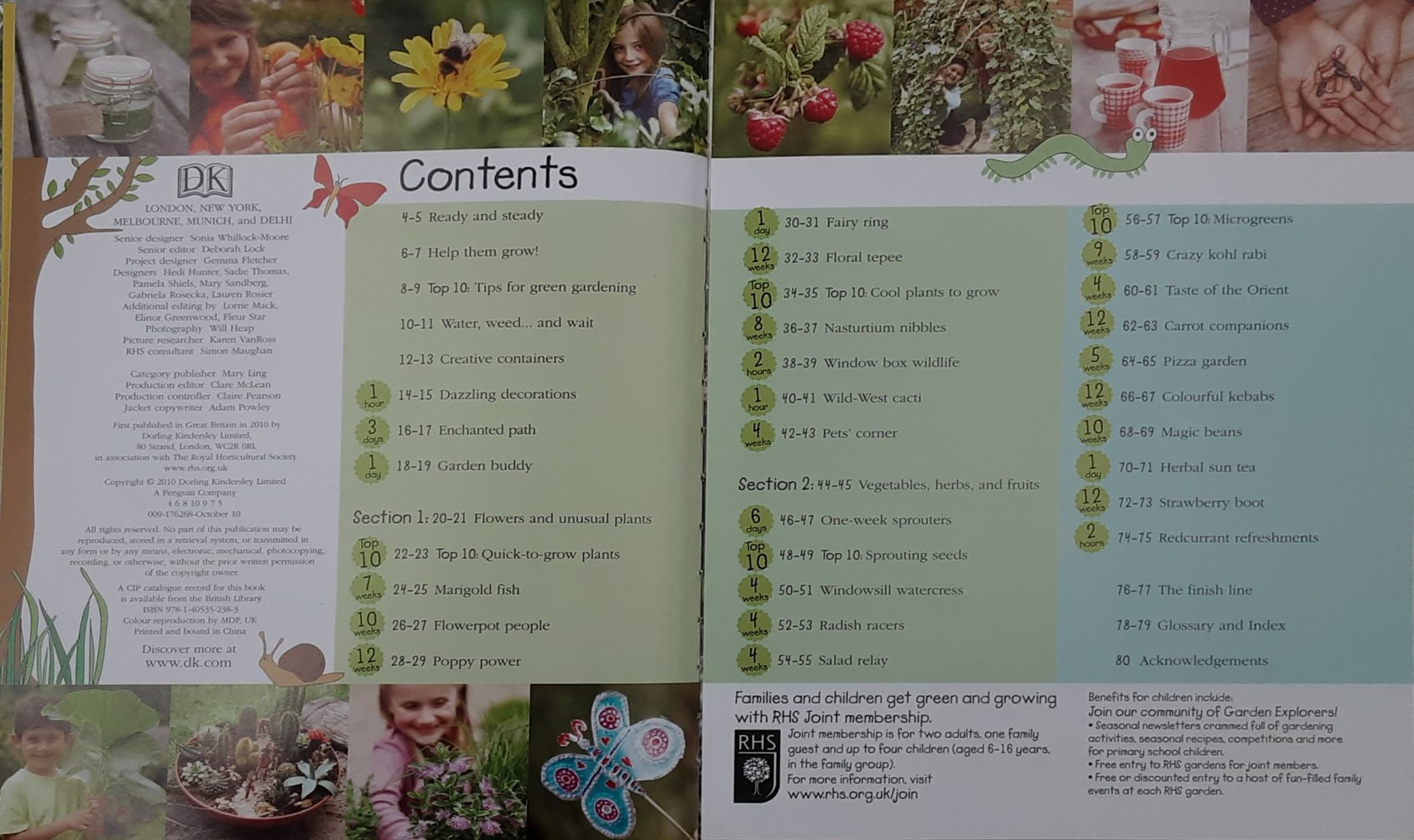 KNOWLEDGE BOOK ** 🍅🍓READY,STEADY,GROW