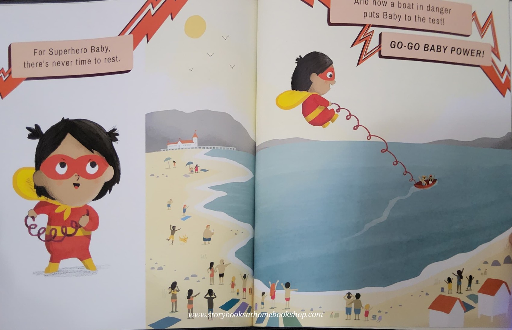 หนังสือนิทานปกอ่อน** 🍅🍓 SUPERHERO BABY!