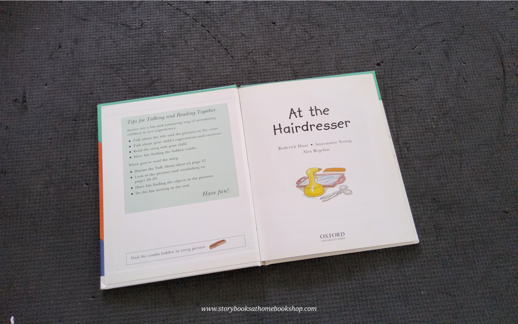 หนังสือนิทานปกแข็ง** 🍅🍅READ AT HOME FIRST EXPERIENCE: AT HAIRDRESSER