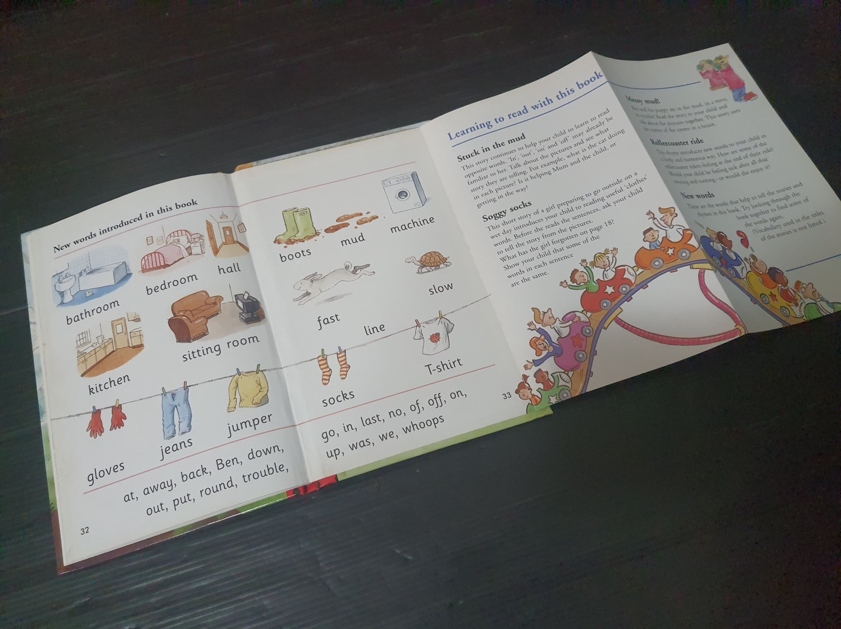 หนังสือนิทานปกแข็ง ** 🍅🍓READ WITH LADYBIRD:L1 BOOK 4 STUCK IN THE MUD