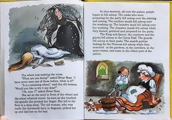 หนังสือนิทานปกแข็ง** 🍅🍓SLEEPING BEAUTY