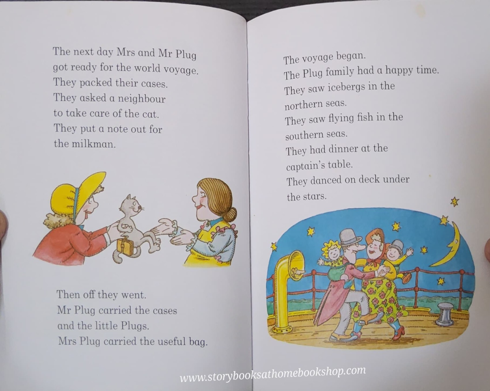 หนังสือนิทานปกอ่อน** 🍅🍓HAPPY FAMILIES:MRS PLUG THE PLUMBER BY ALLAN AHLBERG AND JOE WEIGHT