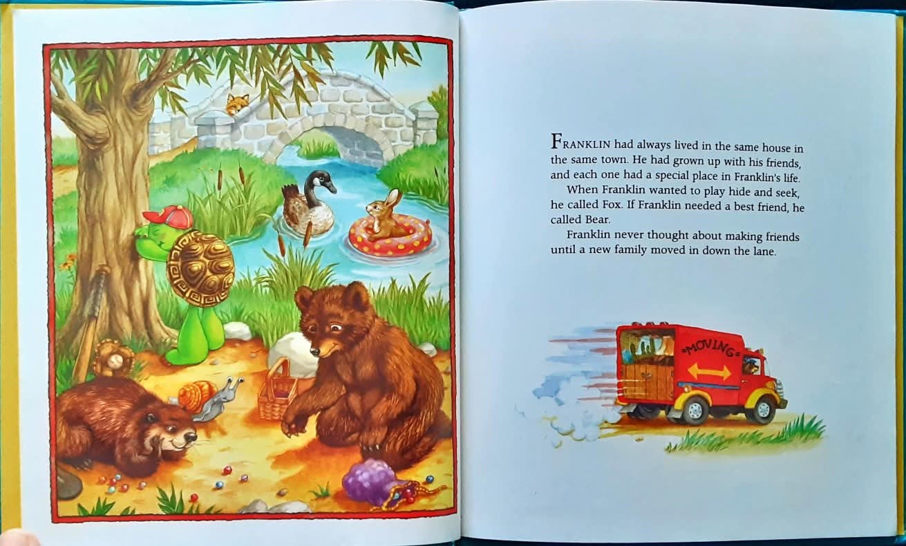 หนังสือนิทานปกแข็ง** 🍅🍓Franklin's NEW FRIEND