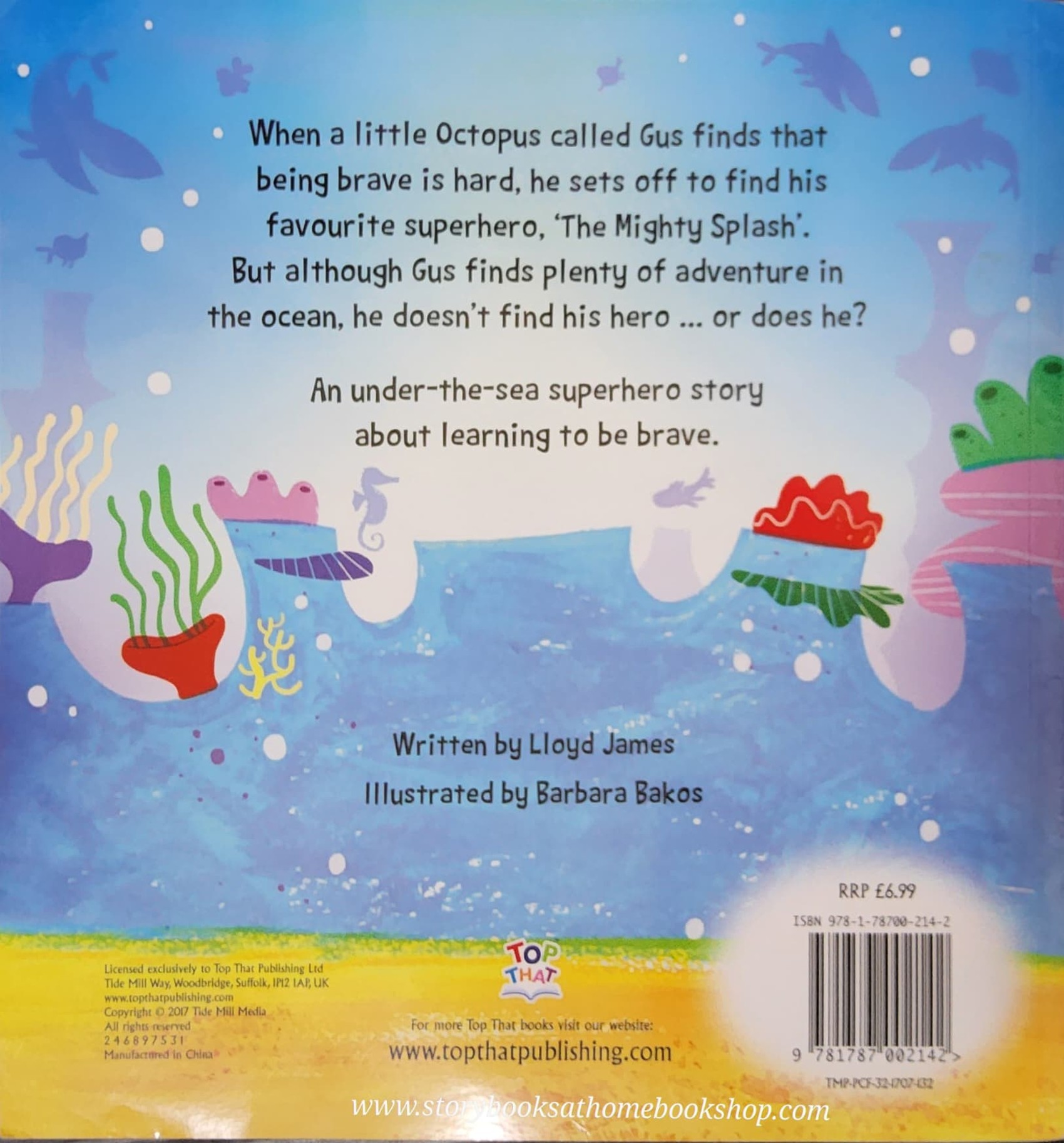 หนังสือนิทานปกอ่อน** 🍅🍅THE MIGHTY SPLASH! AN UNDER THE SEA SUPERHERO STORY