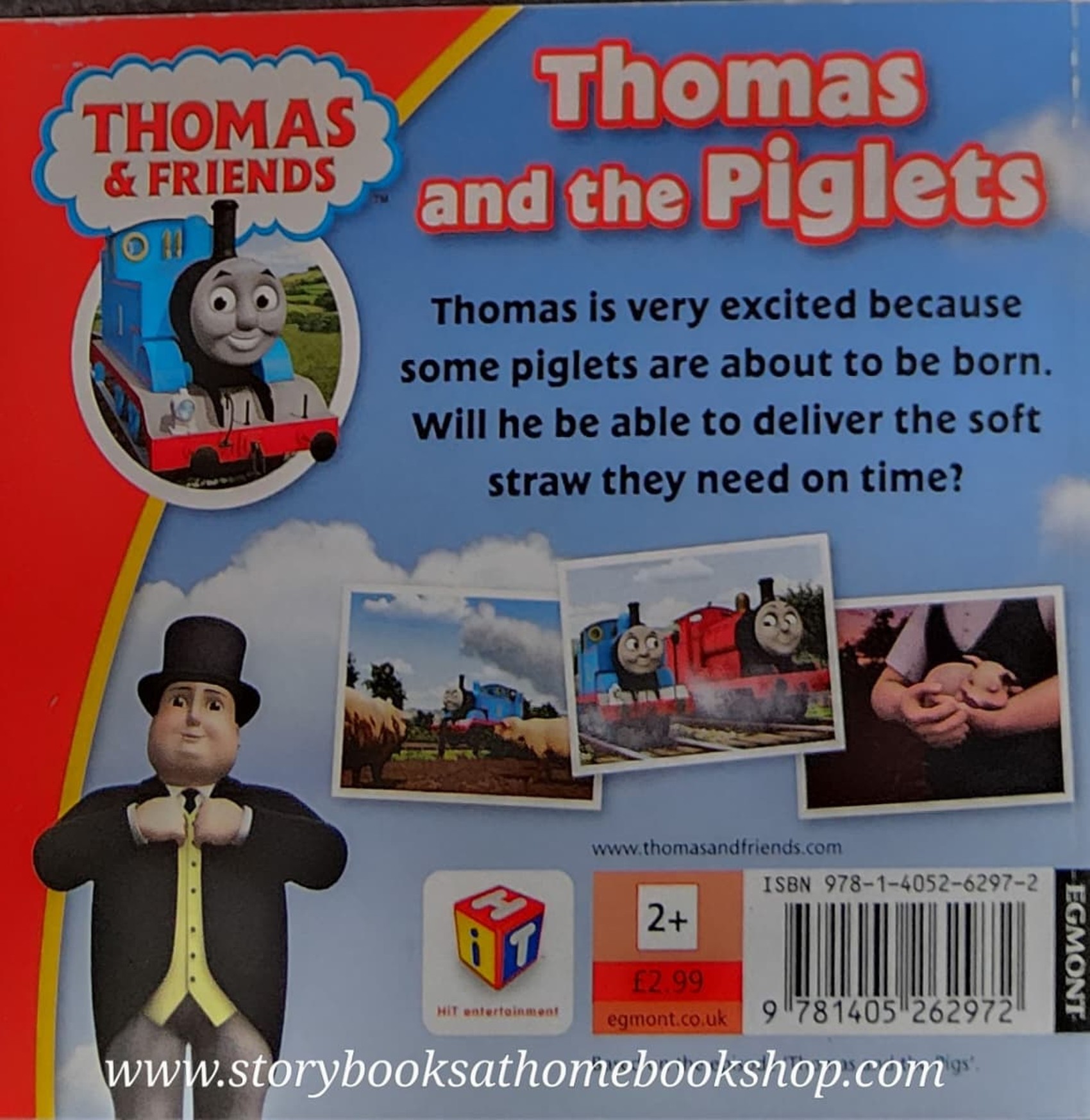 SMALL BOOK** **หนังสือนิทานปกอ่อน** 🍅🍓THOMAS&FRIENDS: THOMAS AND HE PIGLETS