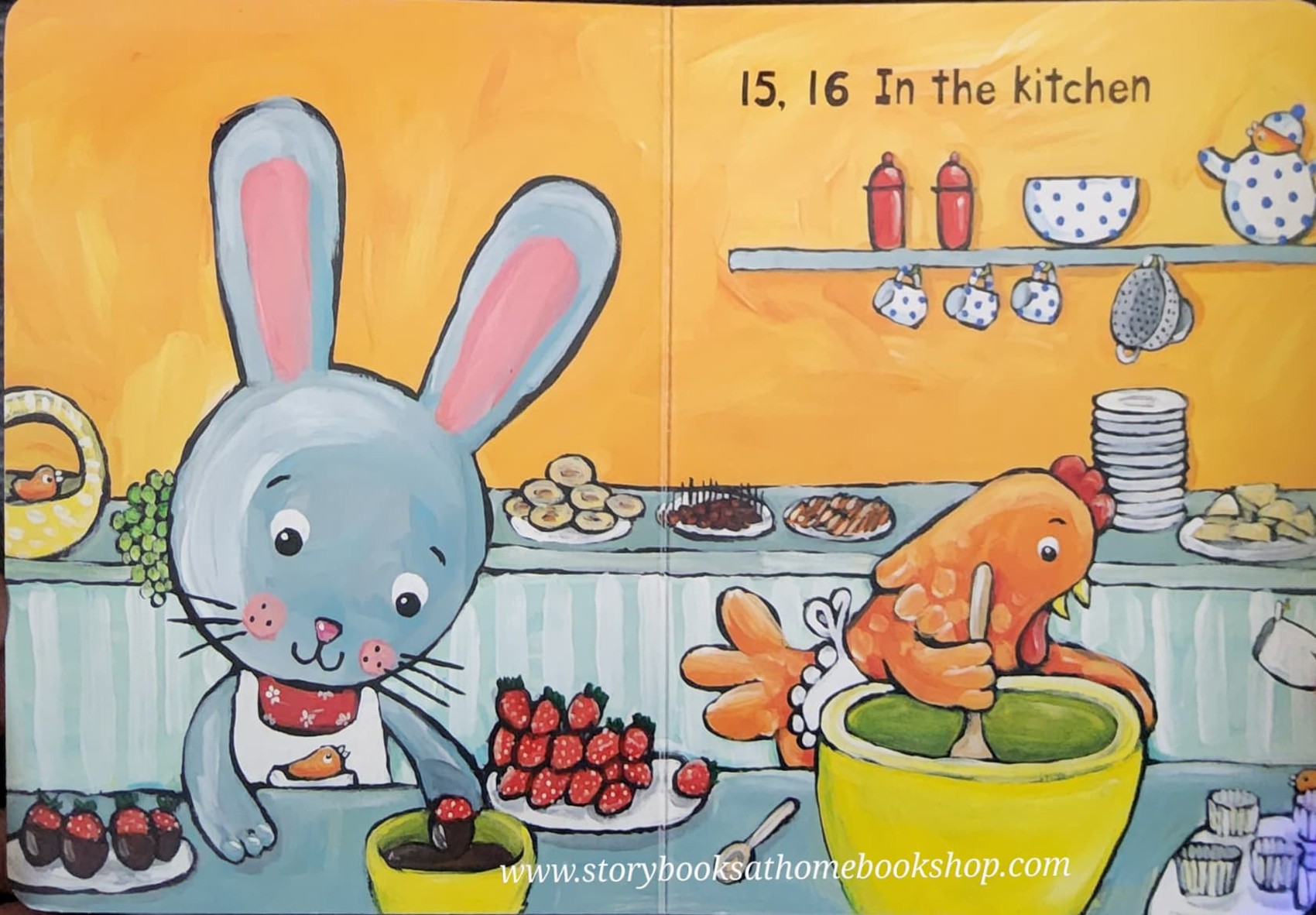 BOARD BOOK ** 🍅🍅ONE,TWO, BUCKLE MY SHOE BY JANE CABRERA