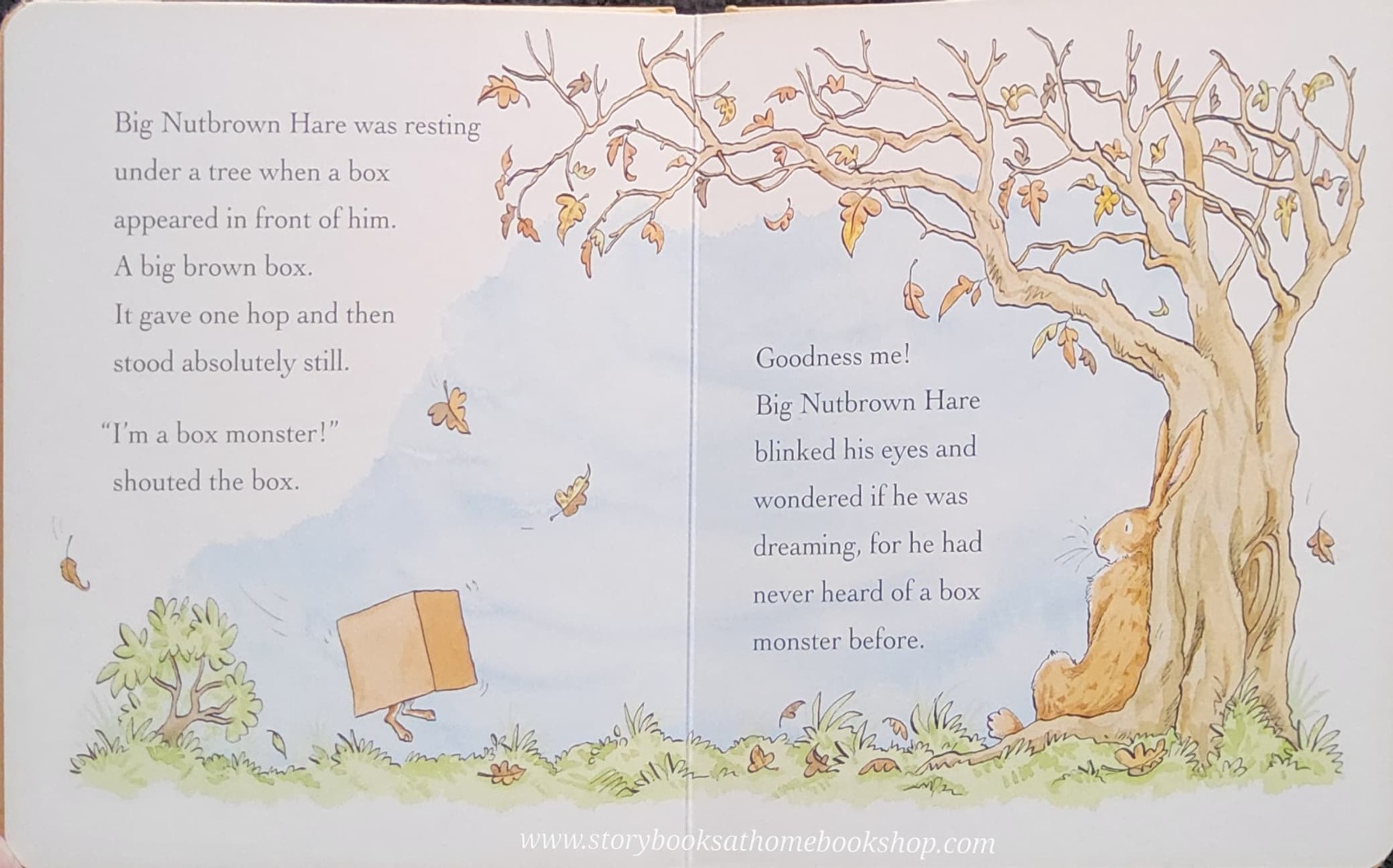 BOARD BOOK** 🍅🍅GUESS HOW MUCH I LOVE YOU IN THE AUTUMN BY SAM McBratney