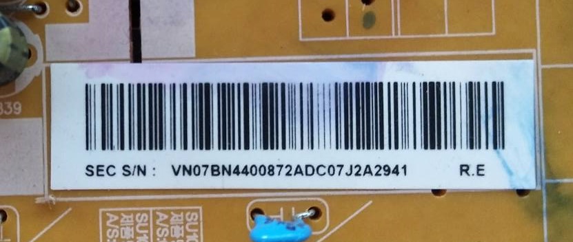 ซับพลายทีวีซัมซุง SAMSUNG ของมือสองถอดจากเครื่องพร้อมใช้งาน พาร์ท BN44-00872A BN44-00872C รุ่น HG49AE690DK HG55AE690DK UA49K6300AK UA55K5500AK UA55K6300AK