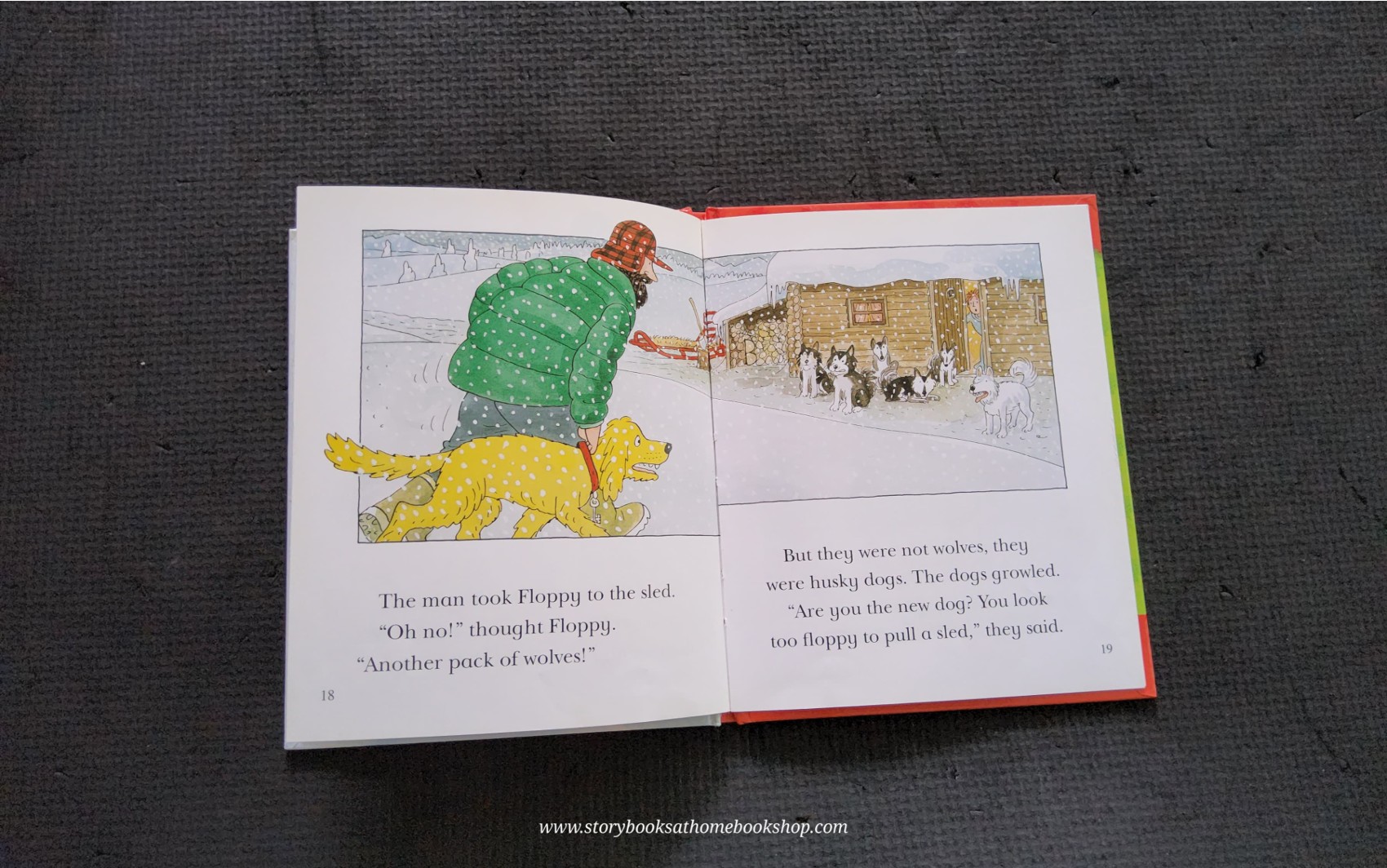 หนังสือนิทานปกแข็ง** 🍅🍅READ WITH BIFF,CHIP&KIPPER: HUSKY ADVENTURE FIRST STORIES LEVEL5