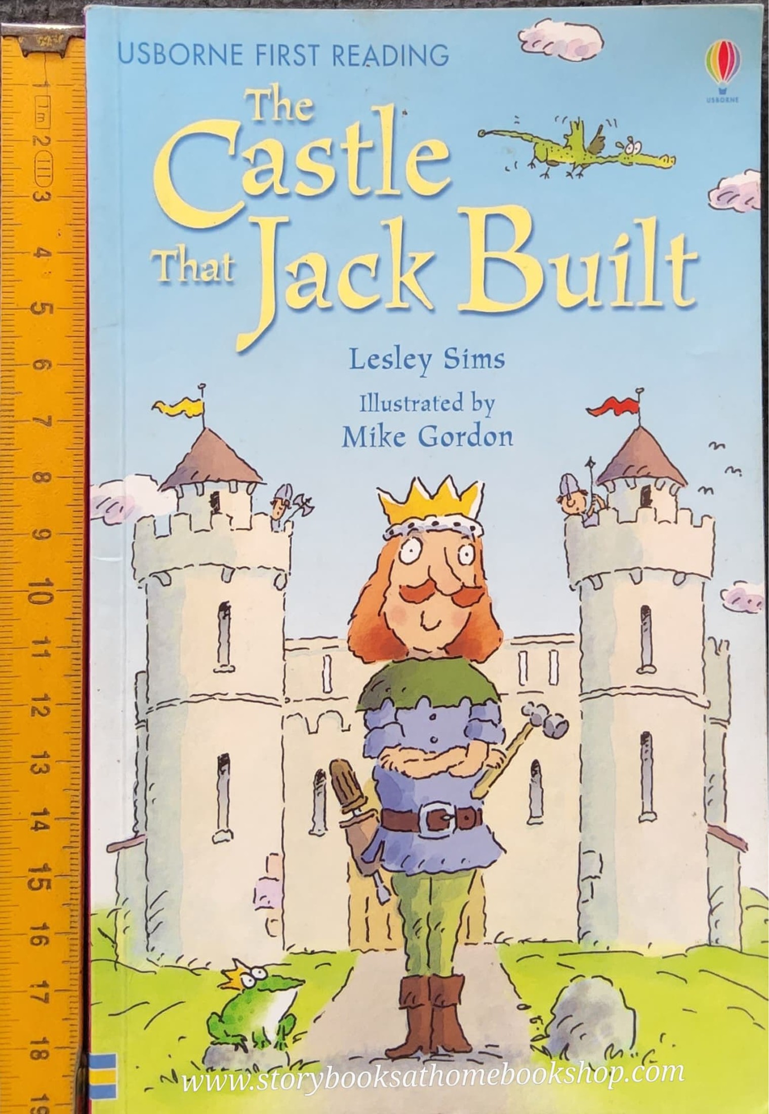 หนังสือนิทานปกอ่อน** ♥️USBORNE FIRST READING:THE CASTLE THAT JACK BUILD