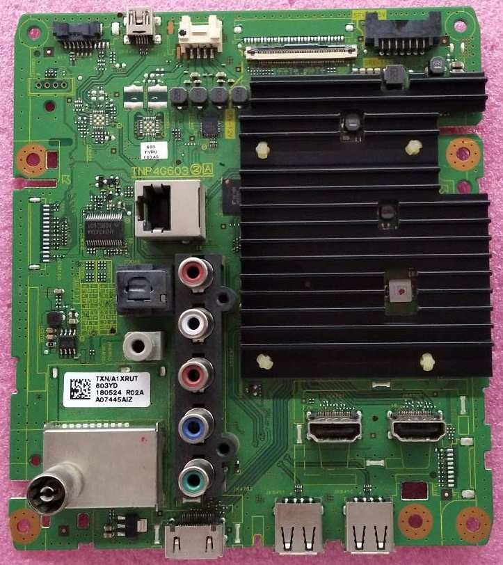 เมนบอร์ดทีวี Panasonic พานาโซนิค ของแท้มือสองถอดจากเครื่อง ใช้กับรุ่น TH-49ES630T พาร์ทบอร์ด TNP4G603