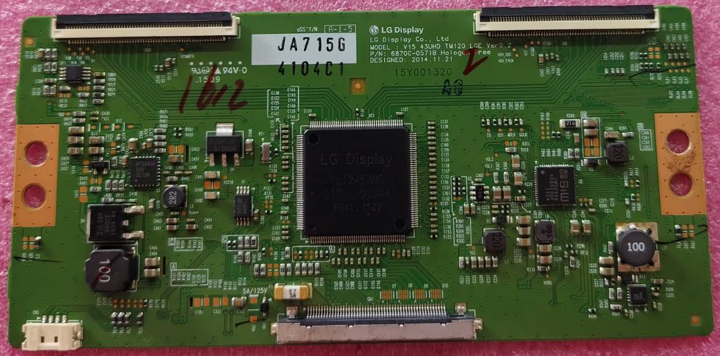 ทีคอนทีวี แอลจี LG อะไหล่แท้/มือสองพร้อมใช้งาน รุ่น43UF770T พาร์ท6870C-0571B