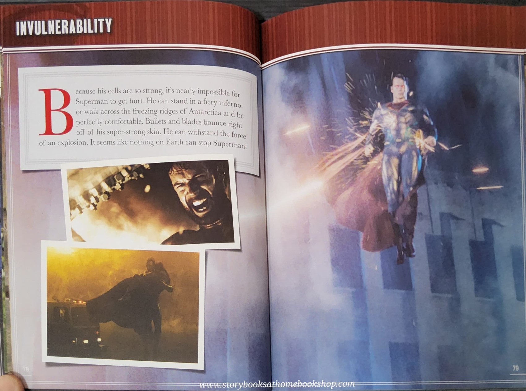 หนังสือนิทานปกแข็ง* 🍓🍓BATMAN vs SUPERMAN DAWN OF JUSTICE HANDBOOK