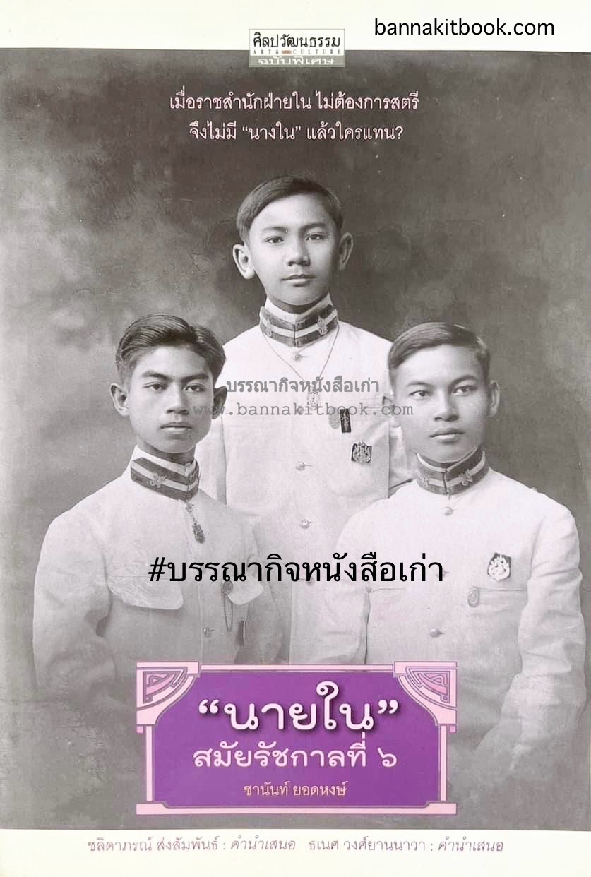 นายในสมัยรัชกาลที่ ๖ โดย : ชานันท์ ยอดหงษ์.