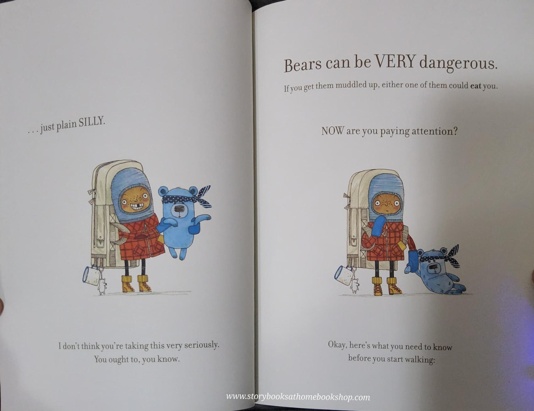 หนังสือนิทานปกอ่อน ** 🍅🍓A BEGINNER'S GUIDE TO BEAR SPOTTING