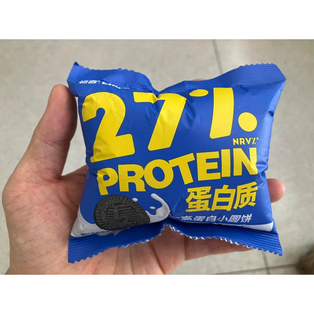 CHUJI Cookie Protein ชูจิ คุ๊กกี้โปรตีน ขนมทานเล่น บิสกิตโปรตีนสูง ไม่ใส่น้ำตาล 1ถุง(30g)