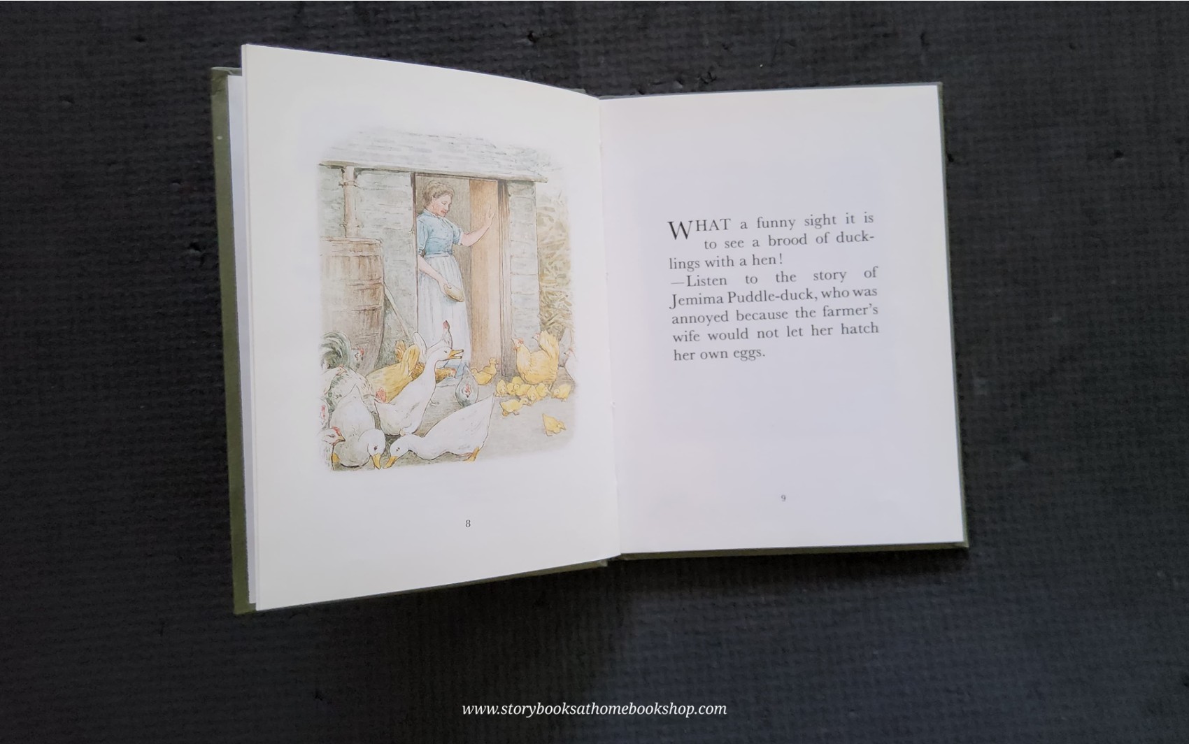 หนังสือนิทานปกแข็ง** 🍅🍓THE TALE OF JEMIMA PUDDLE-DUCK BY BEATRIX POTTER