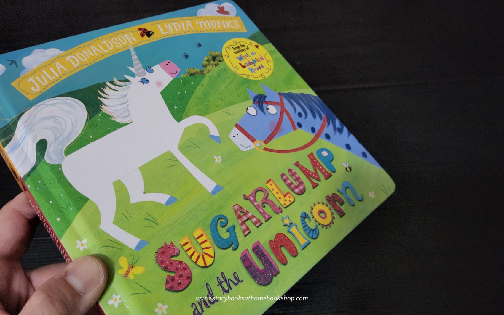 BOARD BOOK** 🍅🍓SUGARLUMP AND THE UNICORN BY JULIA DONALDSON.LYDIA MONKS