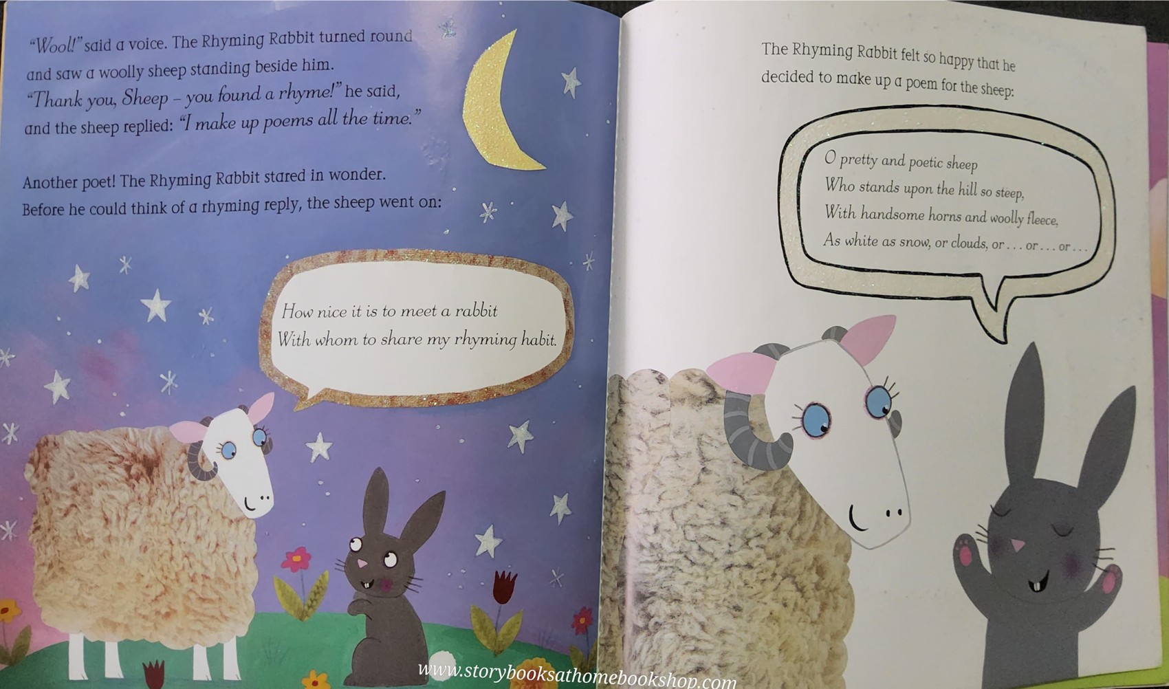 หนังสือนิทานปกอ่อน** 🍅🍓THE RHYMING RABBIT BY JULIA DONALDSON.LYDIA MONKS