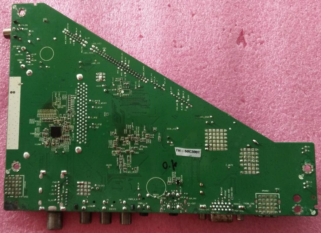 เมนบอร์ดทีวีพานาโซนิค Panasonic อะไหล่แท้มือสองถอดจากเครื่อง ใช้กับรุ่น TH-50C300T