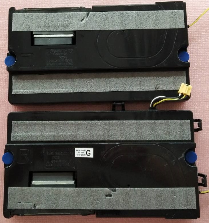 ลำโพงทีวีSAMSUNG (ซัมซุง) อะไหล่แท้/มือสองพร้อมใช้งาน พาร์ทBN96-49998G BN96-49998D BN98-08182A BN98-08294A 6โอมห์ 10วัตต์ ใช้กับรุ่นUA75TU7000KXXT UA75TU8000KXXT UA75TU8100KXXT UA82TU8000KXXT UA82TU8100KXXT