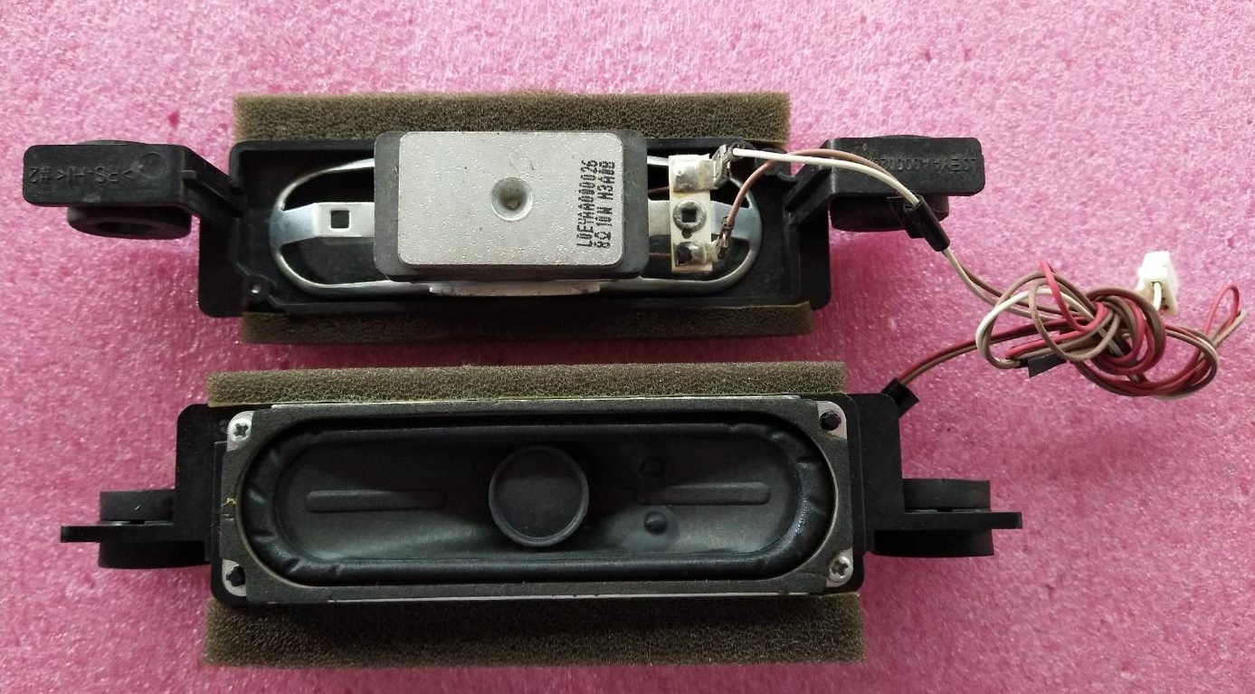 ลำโพงทีวี PANASONIC ของแท้ถอดจากเครื่อง รุ่น TH-L39B6T TH-L50B6T TH-L50BL6T พาร์ท L0EYAA000026 8โอมห์ 10วัตต์ ใช้แทนพาร์ทL0EYAA000052 ได้เลย