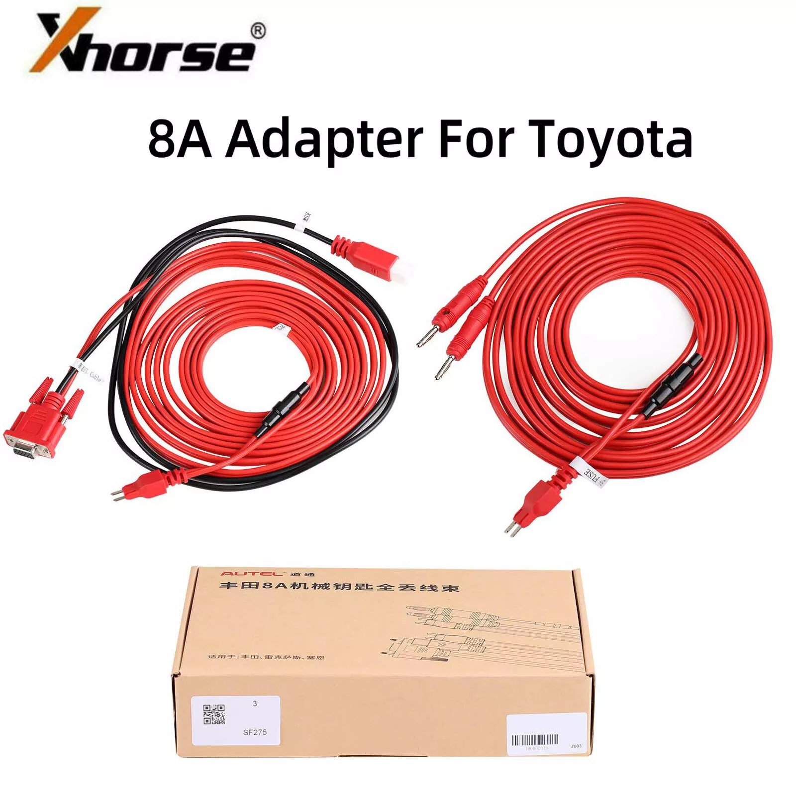 Autel for Toyota 8A Cable Non-Smart Key All Keys Lost Adapter Work APB112 G-Box2