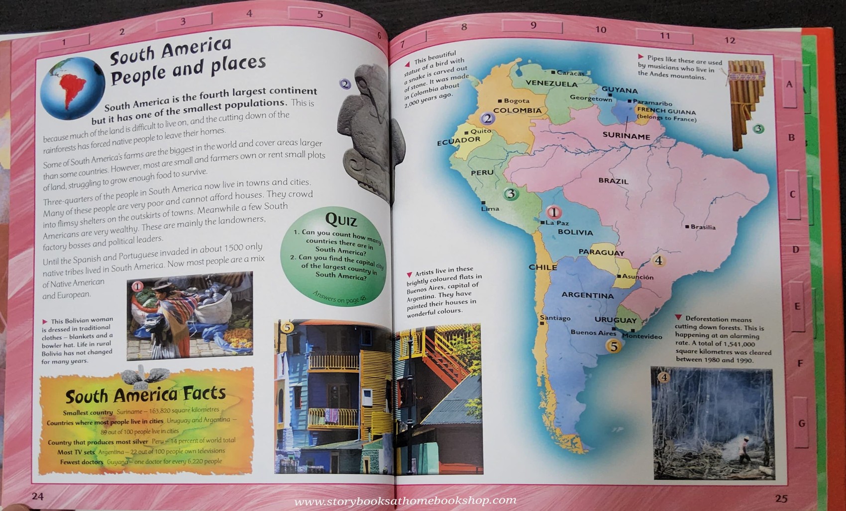 KNOWLEDGE BOOK ** 🍅🍓 FIRST FUN ATLAS