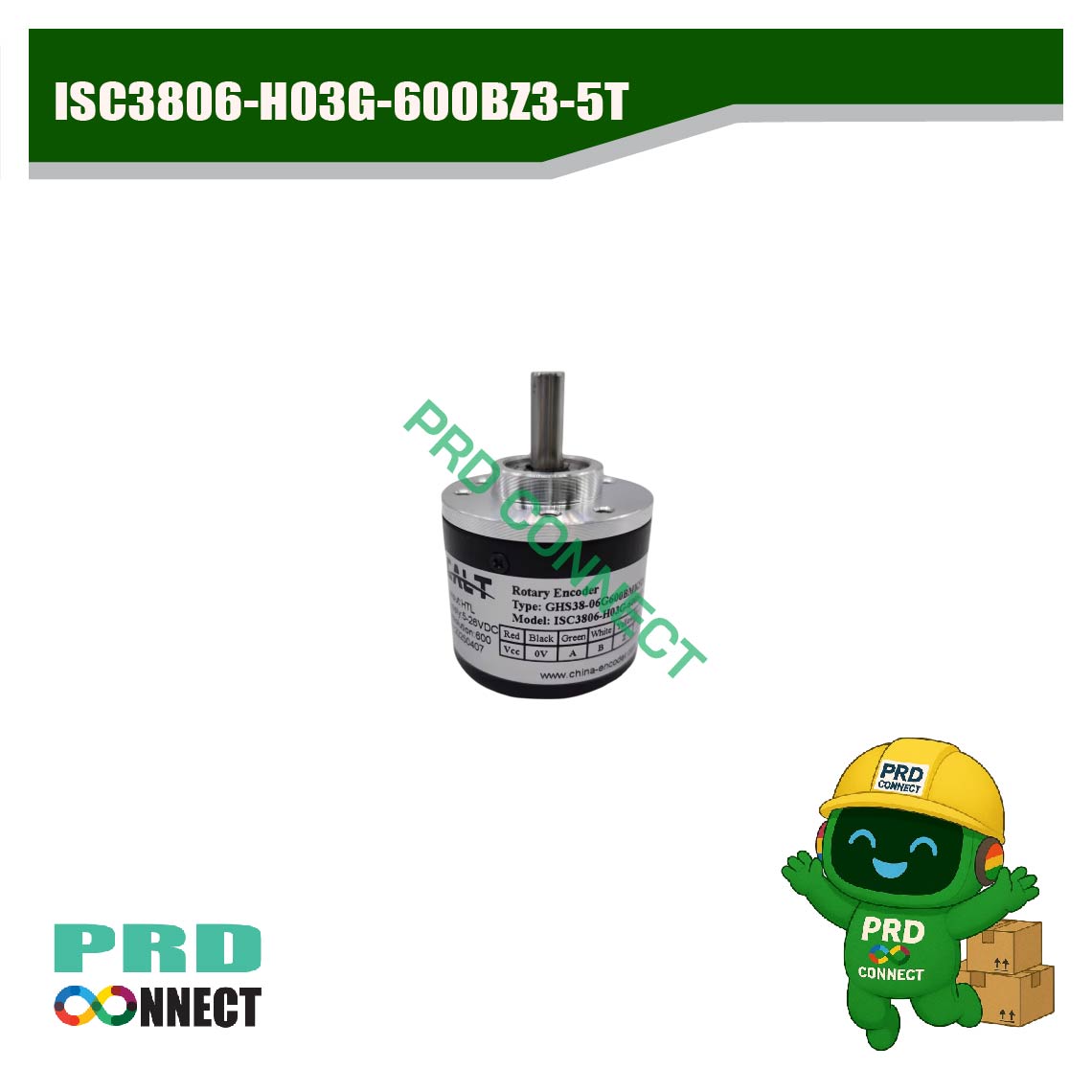 ISC3806-H03G-600BZ3-5T, RROTARY ENCODER
