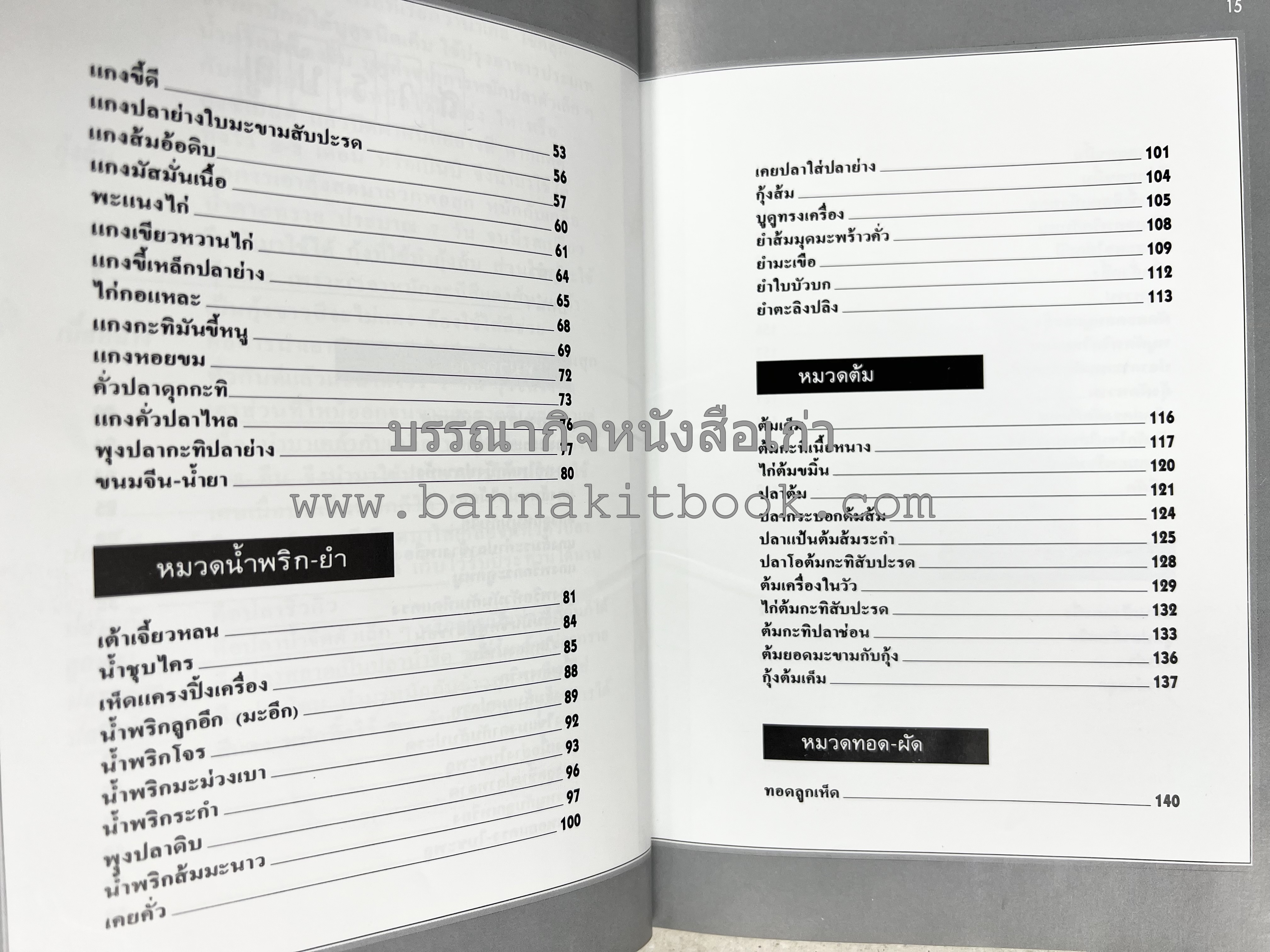 อาหารปักษ์ใต้ (เมนูแกง น้ำพริก ยำ ต้ม ทอด ผัด) โดย : อาจารย์ศรีสมร คงพันธุ์.