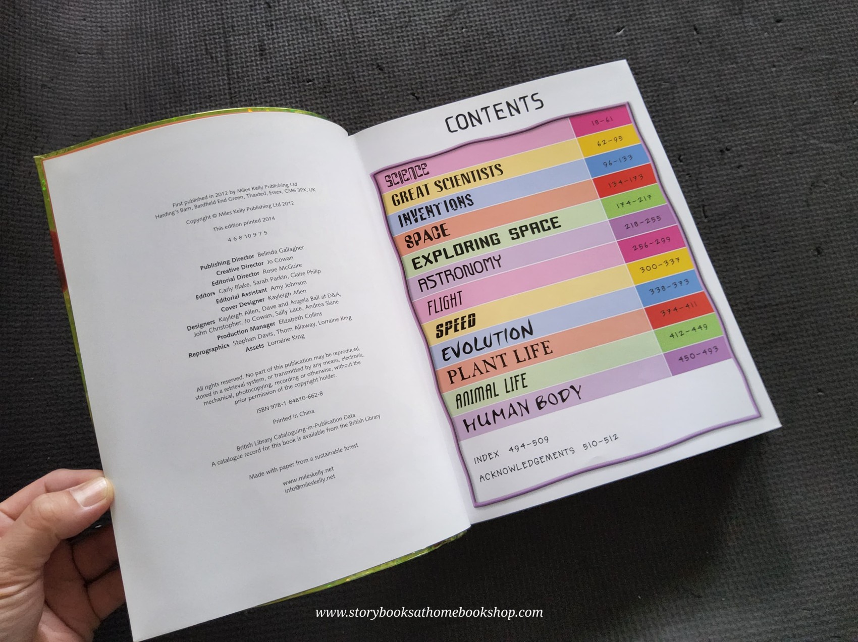 KNOWLEDGE BOOK** ♥️OVER 1000 SCIENCE FACTS