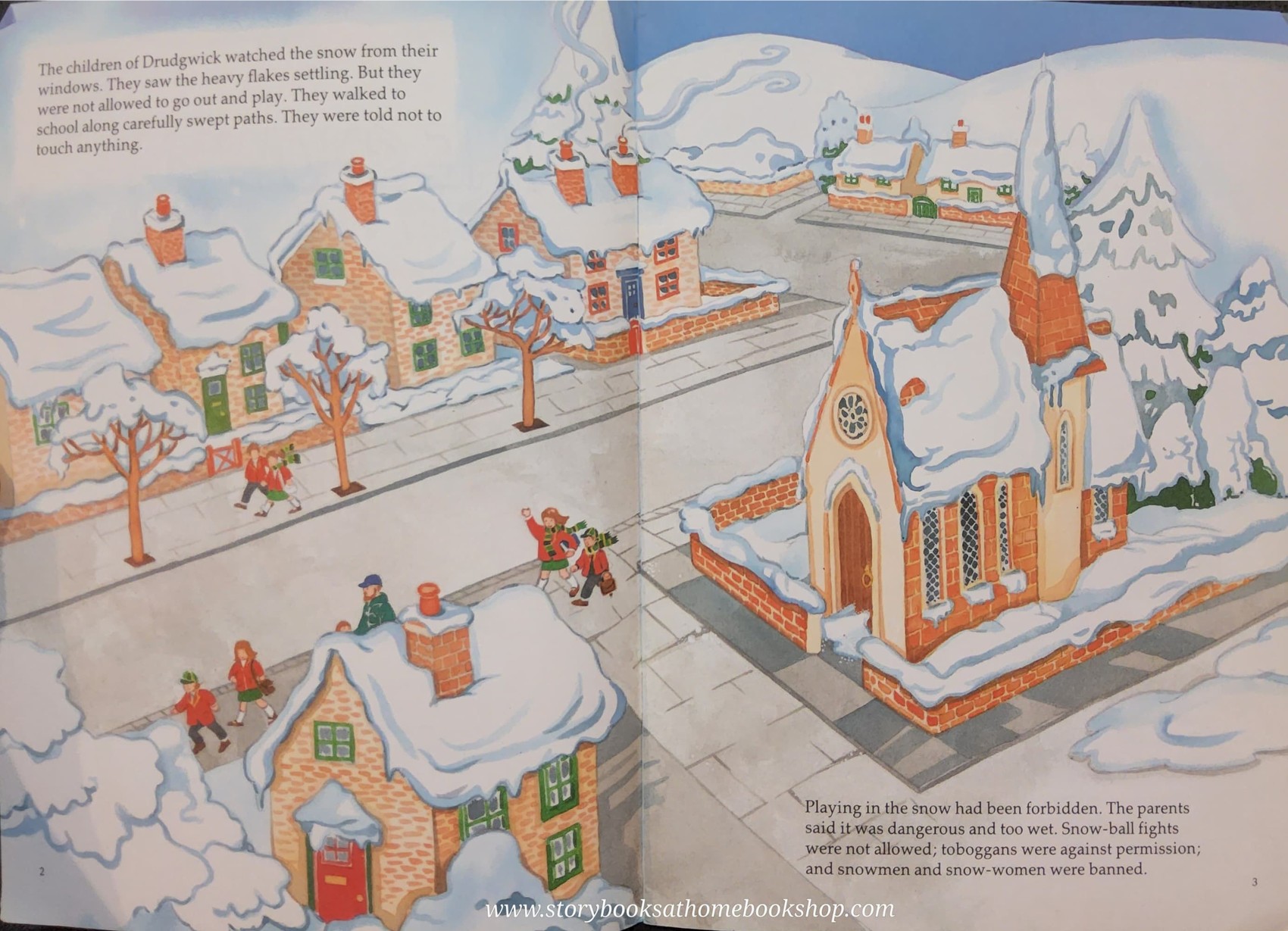 หนังสือนิทานปกอ่อน** 🍅THE SNOWMAN THEY TRIED TO BAN WITH STICKERS♥️♥️