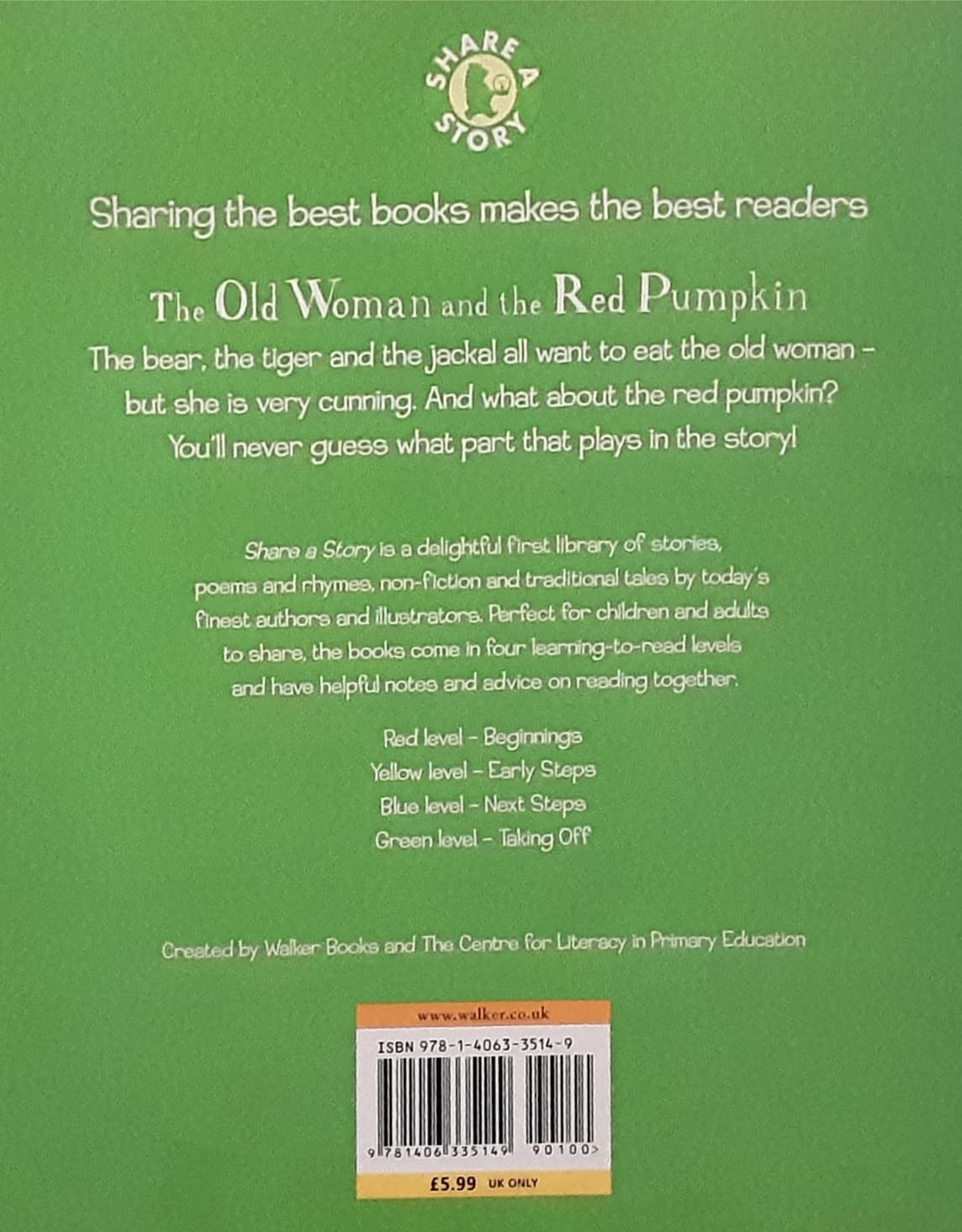 หนังสือนิทานปกอ่อน** 🍅🍓THE OLD WOMAN AND THE RED PUMPKIN