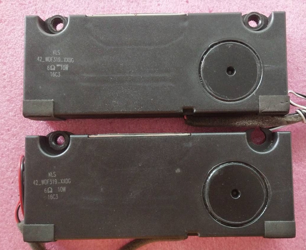 ลำโพงทีวี ทีซีแอล TCL ของแท้ถอดจากเครื่อง รุ่น LED55Q7700 พาร์ท42_WDF319_XX0G 6โอมห์ 10วัตต์