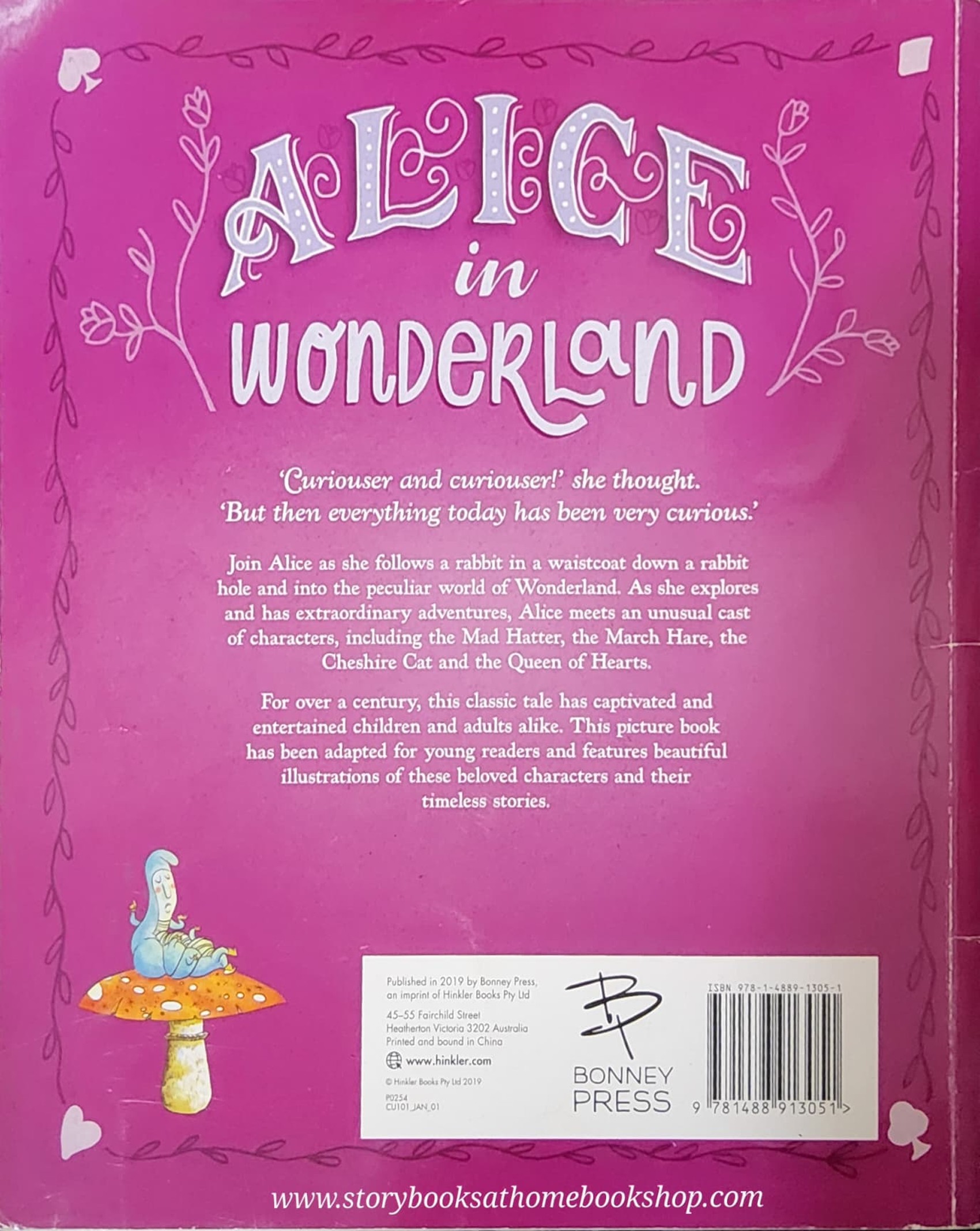 หนังสือนิทานปกอ่อน** 🍅🍅ALICE IN WONDERLAND BY LEWIS CARROLL