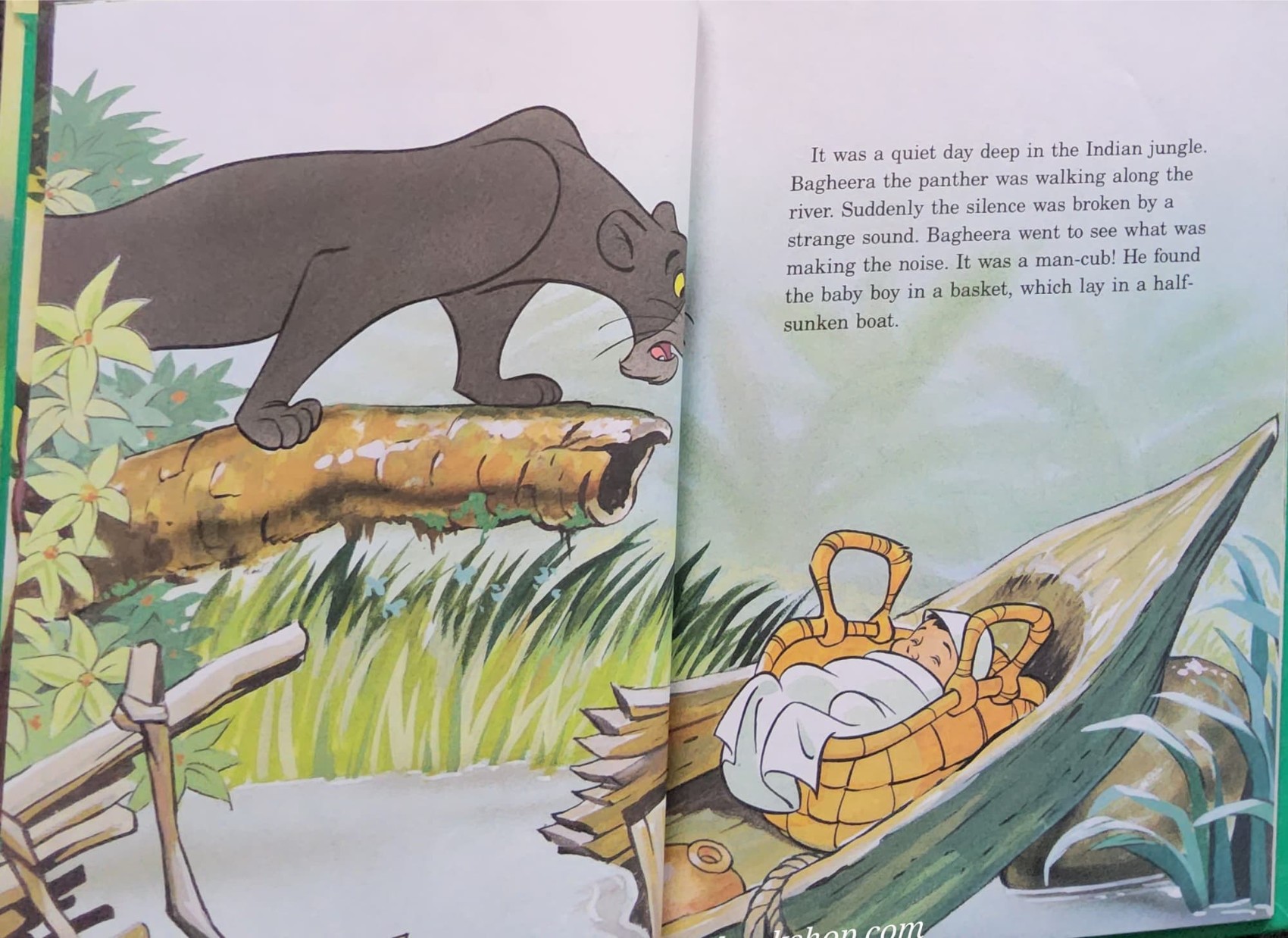 หนังสือนิทานปกแข็ง** 🍅🍅DISNEY THE JUNGLE BOOK