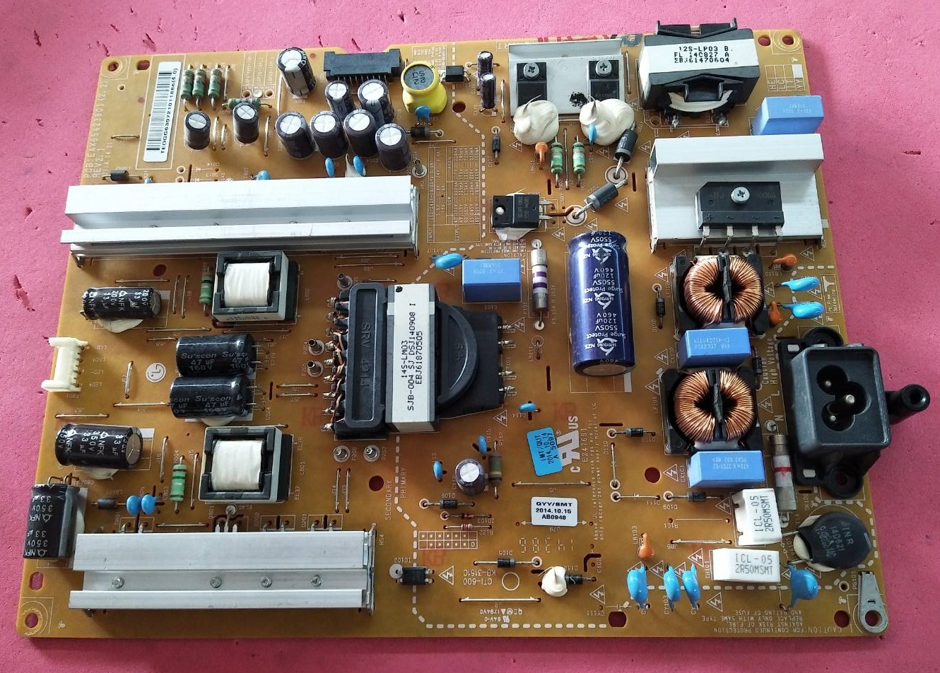 เพาเวอร์ซัพพลาย LG 49LB551T,49LB561T,49LB620T,50LB582T,50LB650T,55LY340C,55LB582T,60LB582T,60LB650T พาร์ทEAY63072101 EAY63072001 EAX65423801