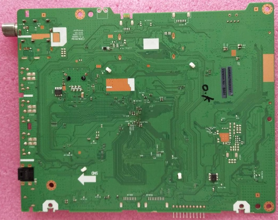 เมนบอร์ดทีวี ซัมซุง Samsung ของแท้ถอดจากเครื่อง รุ่น UA50AU7002KXXT เวอรชั่นBA01 !!ใช้กับเวอร์ชั่นตรงกันเท่านั้น!!!