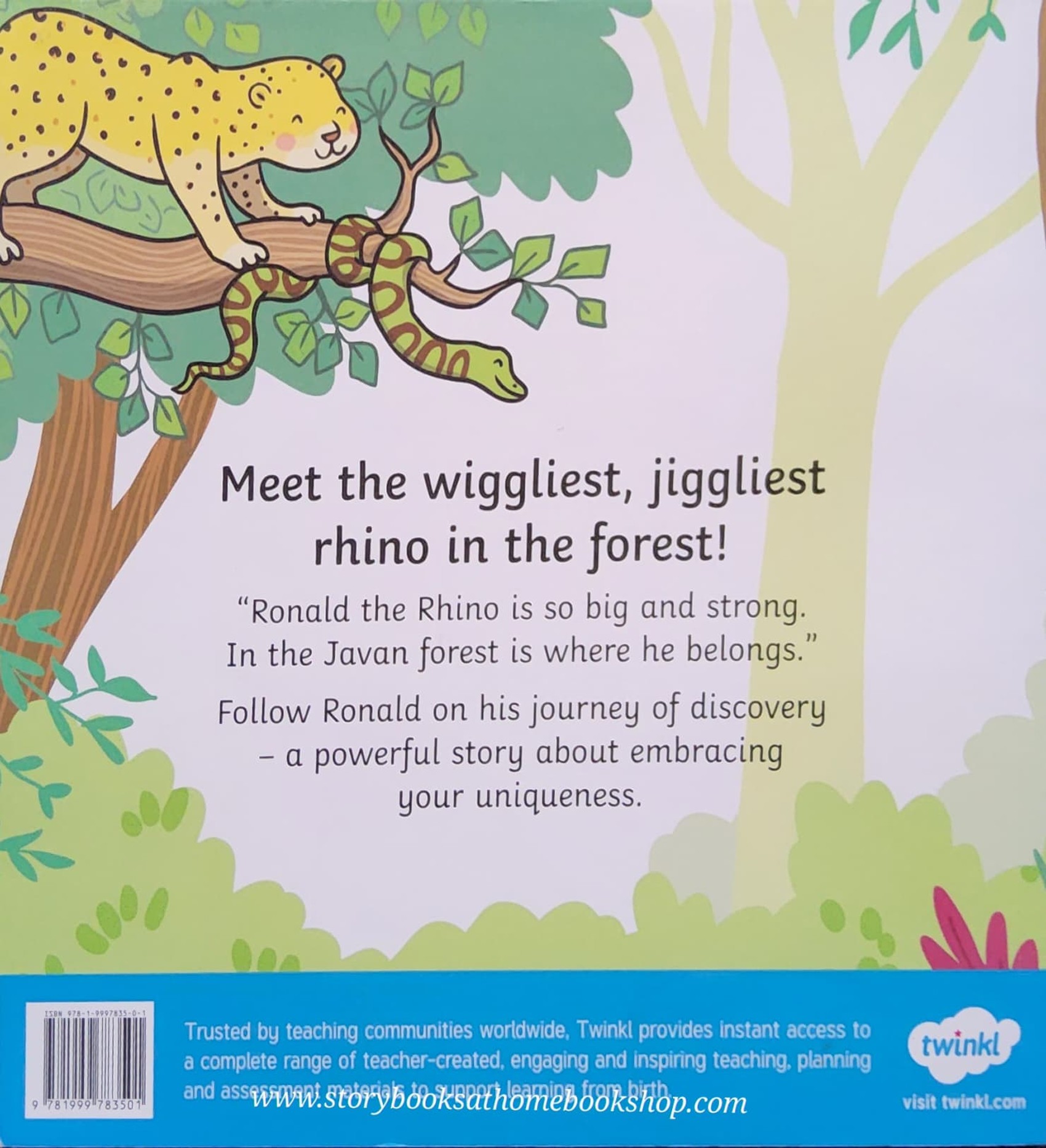 หนังสือนิทานปกอ่อน** 🍓🍓 A TWINKL ORIGINAL RONALD THE RHINO