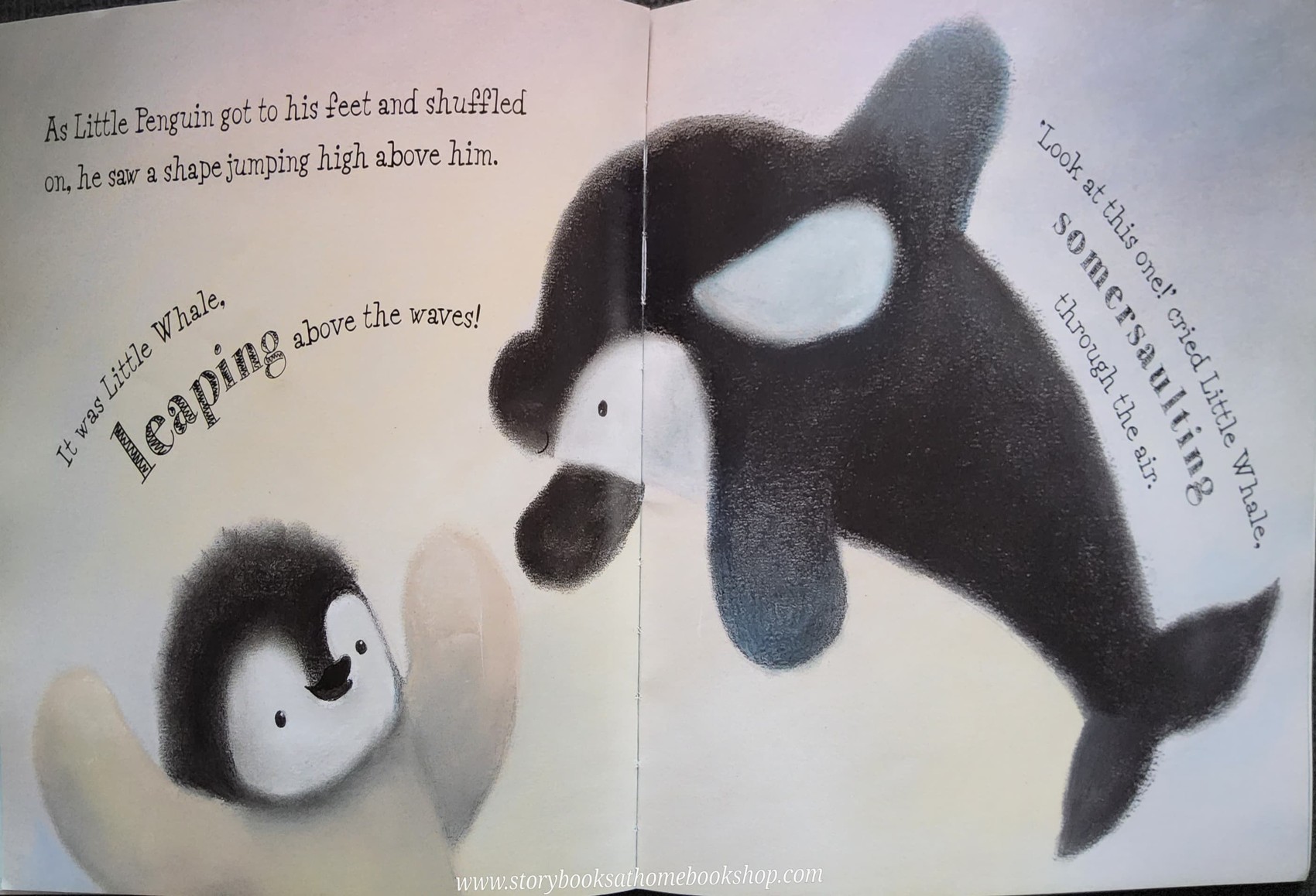 หนังสือนิทานปกอ่อน ** ♥️♥️LITTLE PENGUIN BY EILIDH ROSE