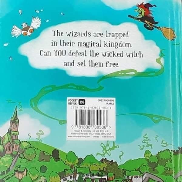 หนังสือนิทานปกแข็ง** 🍅🍓JAMES THE WIZARDS NEED YOUR HELP!