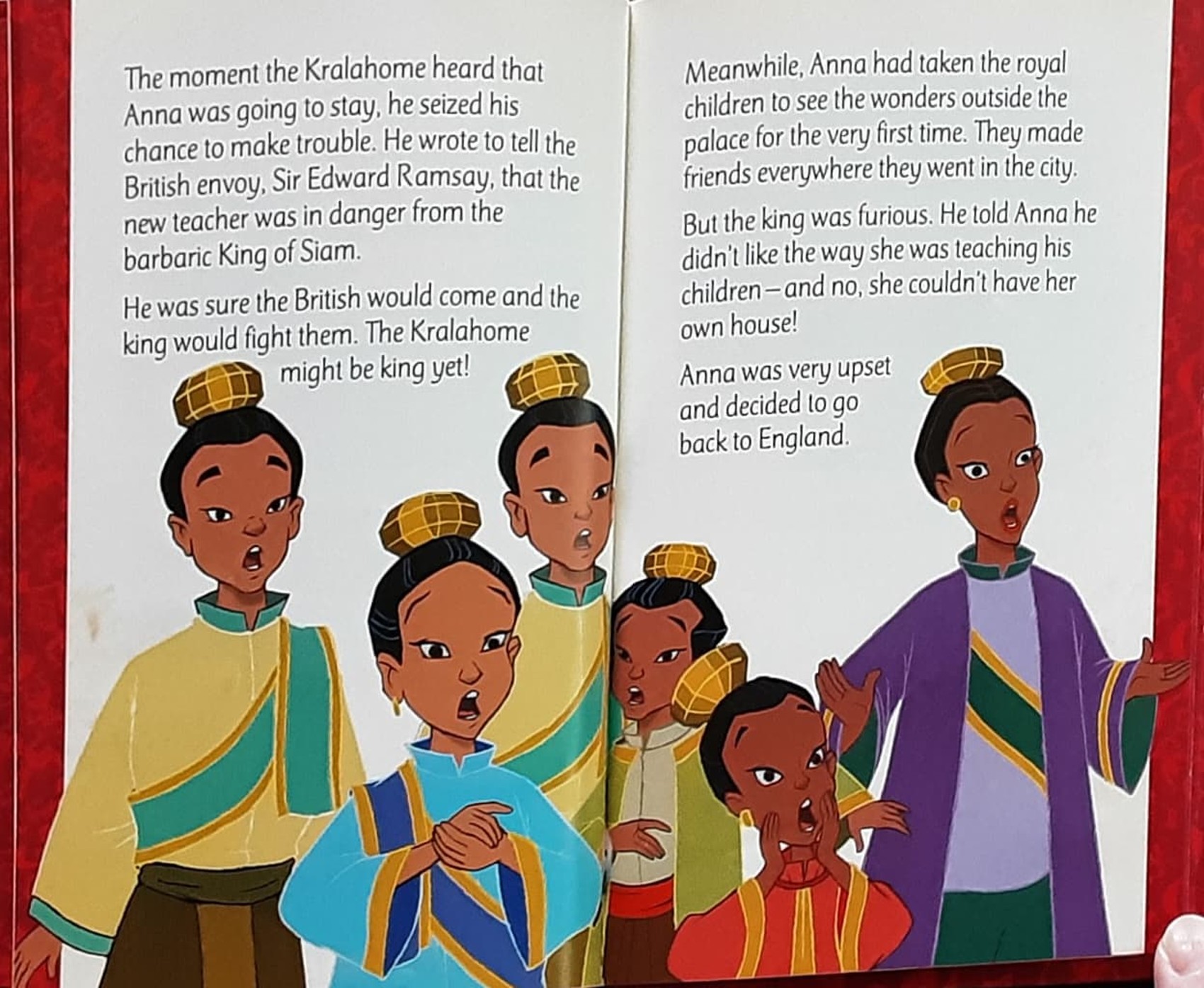 หนังสือนิทานปกแข็ง** 🍓🍓THE KING AND I BOOK OF THE FILM