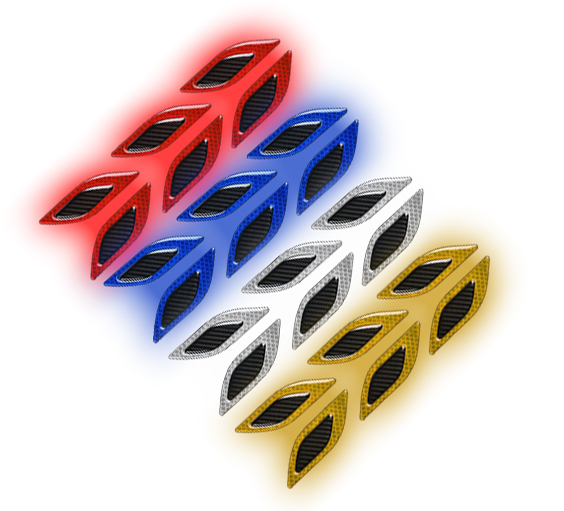 Car reflective stickers carbon decoration