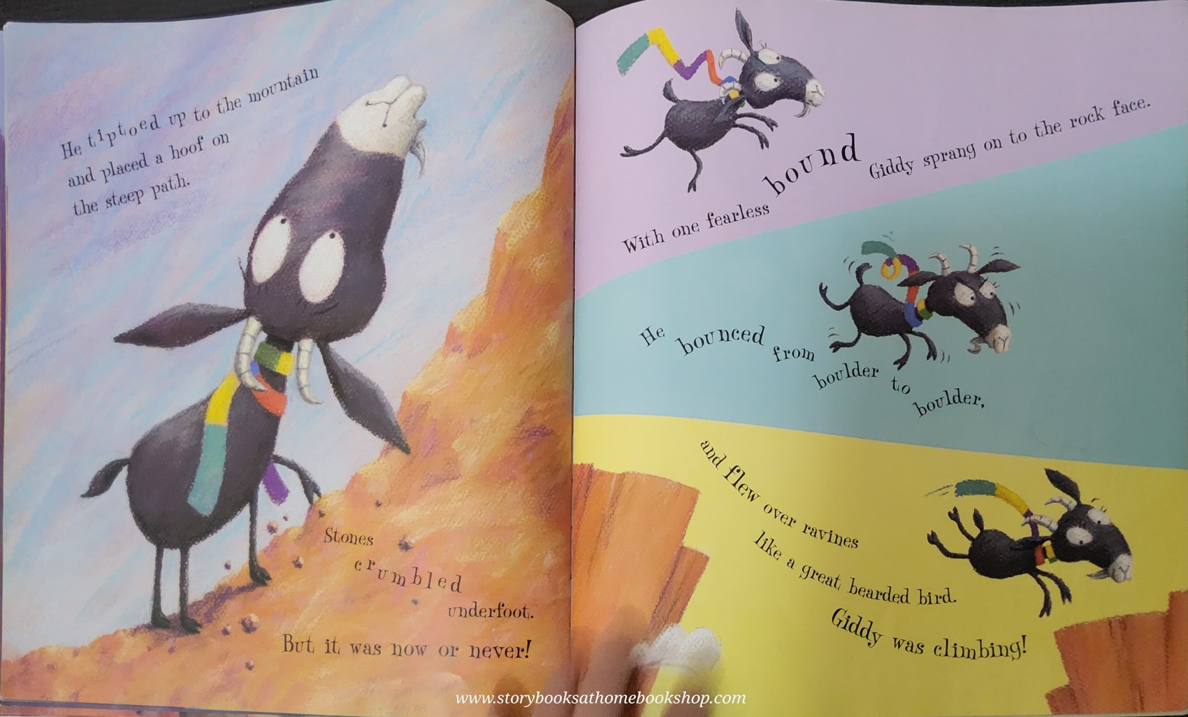 หนังสือนิทานปกอ่อน** 🍅🍓GIDDY GOAT BY JAMIE RIX AND LYNNE CHAPMAN