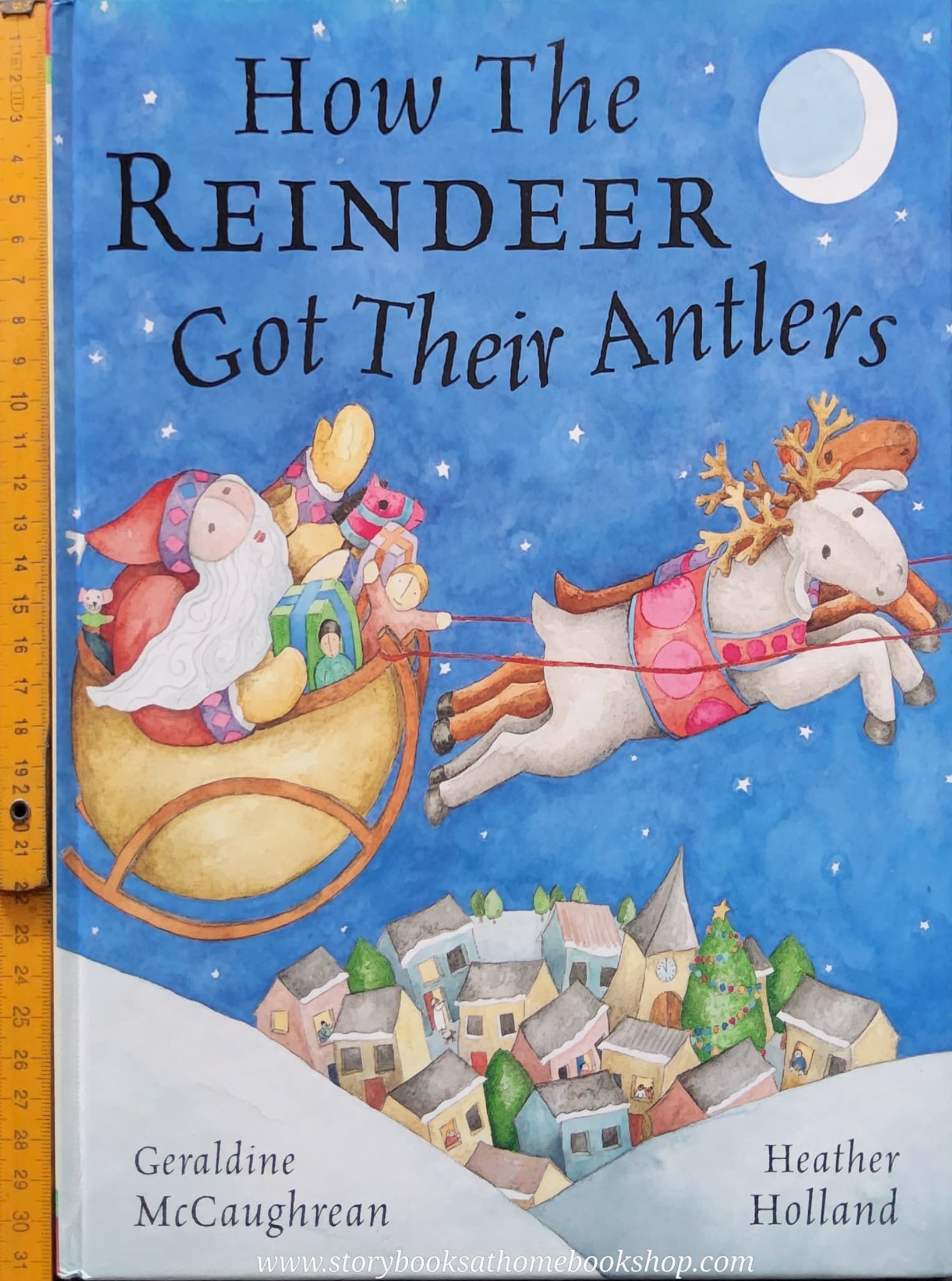 หนังสือนิทานปกแข็ง** 🍅🍅HOW THE REINDEER GOT THEIR ANTLERS BY GERALDINE McCAUGHREAN