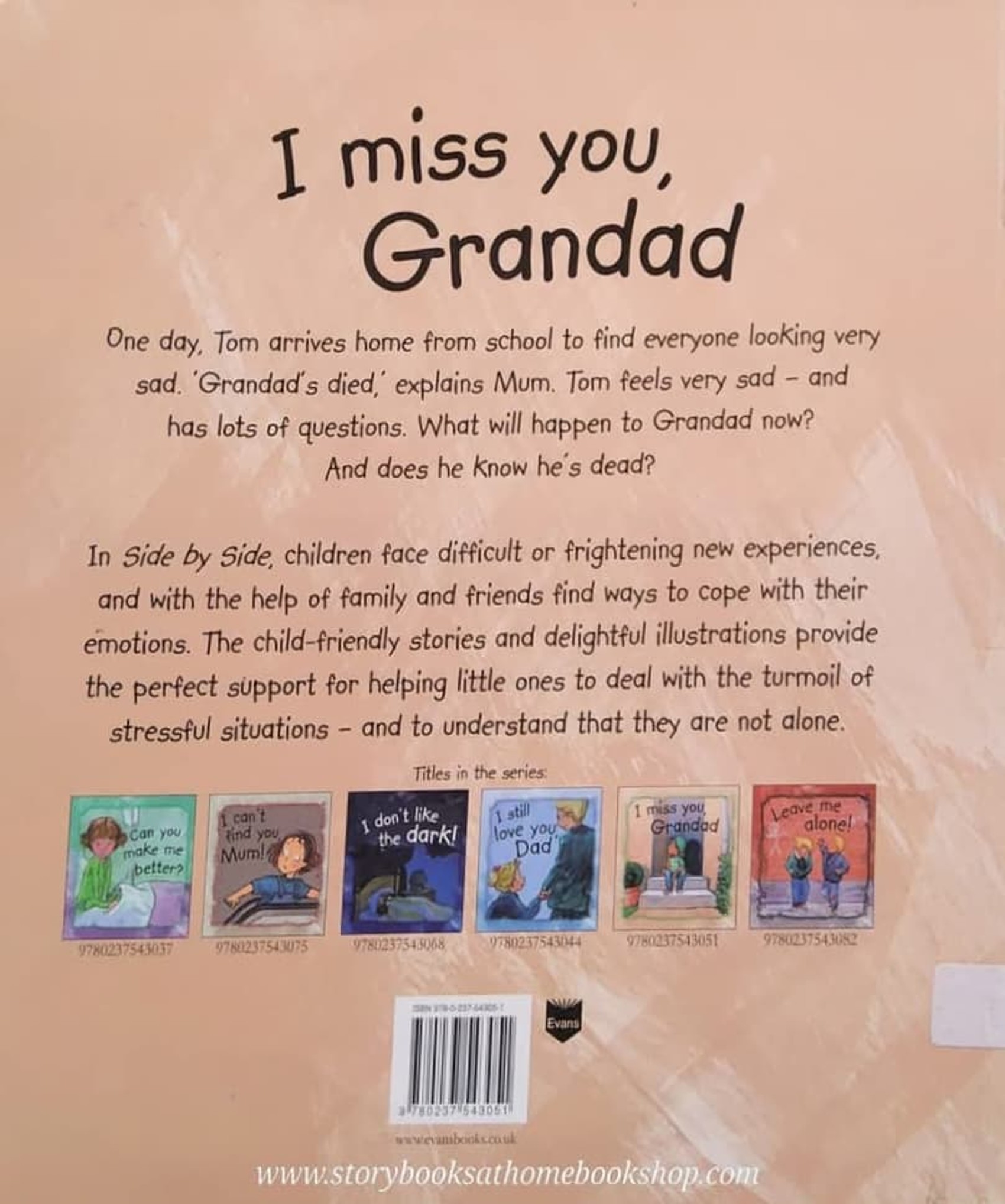 หนังสือนิทานปกอ่อน ** 🍅I MISS YOU, GRANDAD