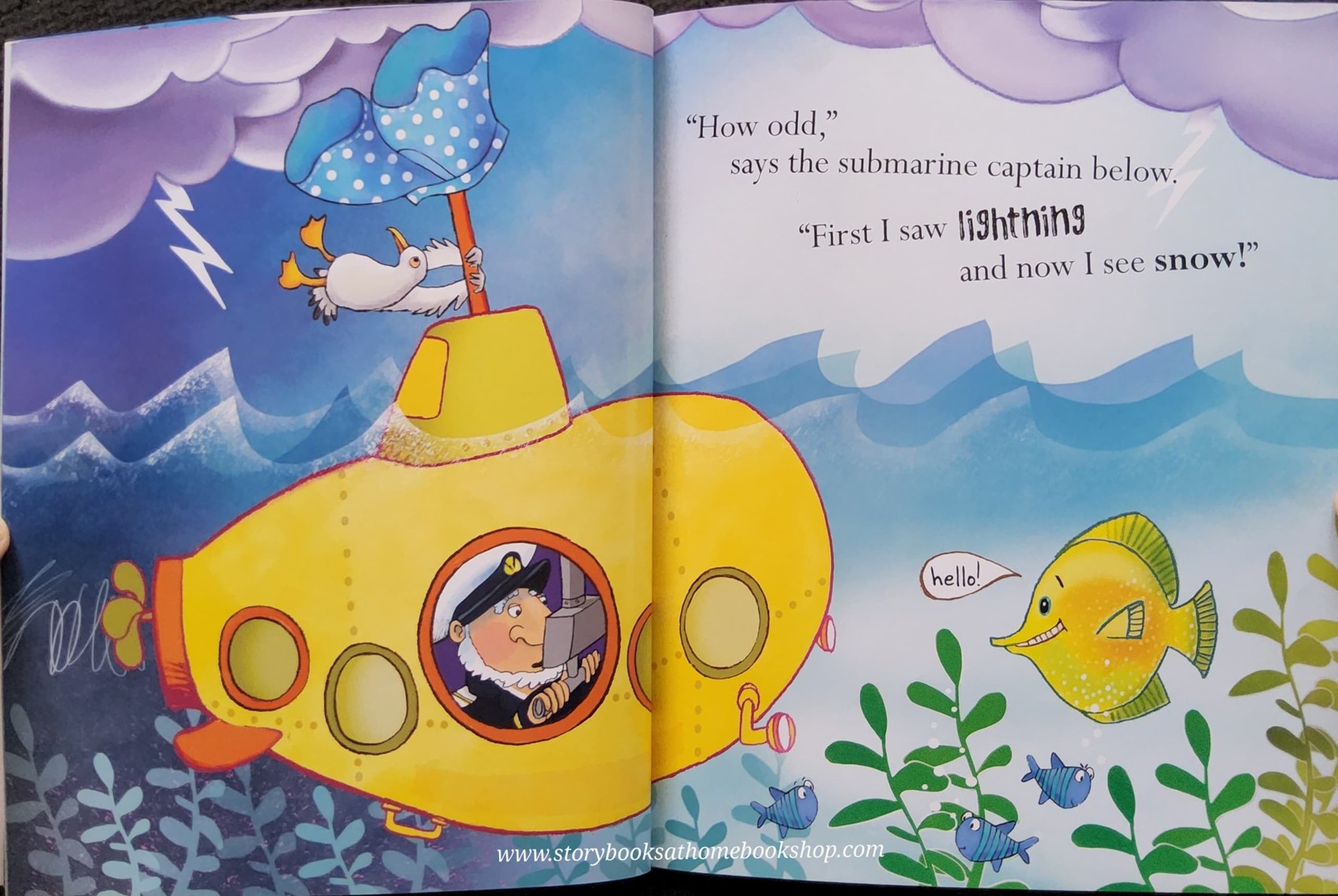 หนังสือนิทานปกอ่อน ** 🍅🍅UNDERPANTS THUNDERPANTS BY PETER BENTLY