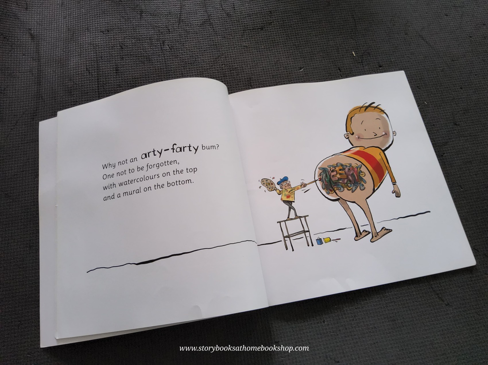 BEST SELLER **หนังสือนิทานปกอ่อน** 🍓🍓 I NEED A NEW BUM! BY DAWN KINNAIRD